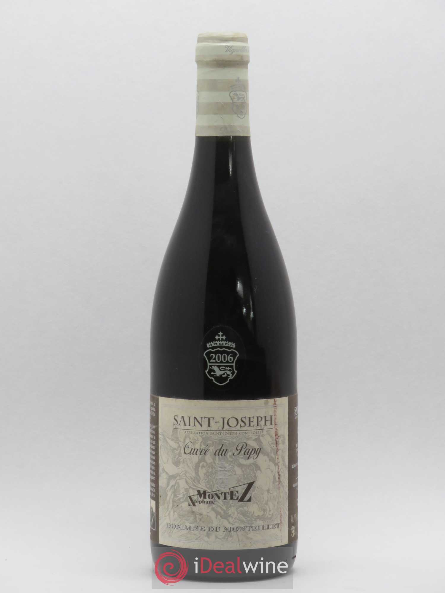 Saint-Joseph Cuvée du Papy Monteillet (Domaine du) - Stéphane Montez 2006 - Lot de 1 bouteille - 0