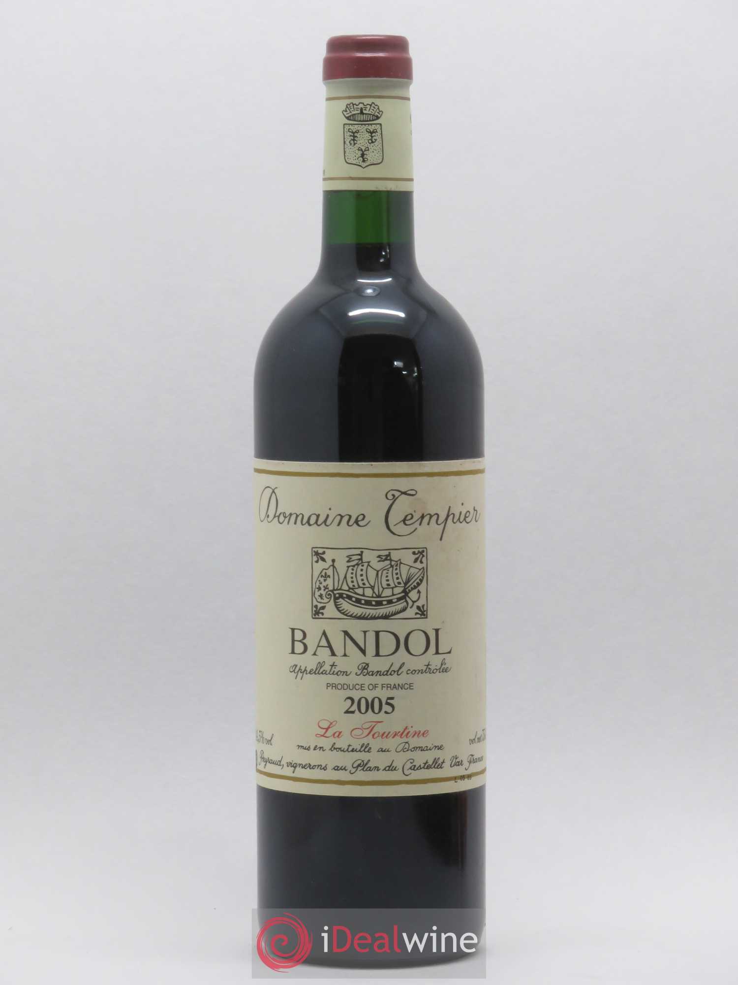 Bandol Domaine Tempier La Tourtine Famille Peyraud 2005 - Lot de 1 bouteille - 0