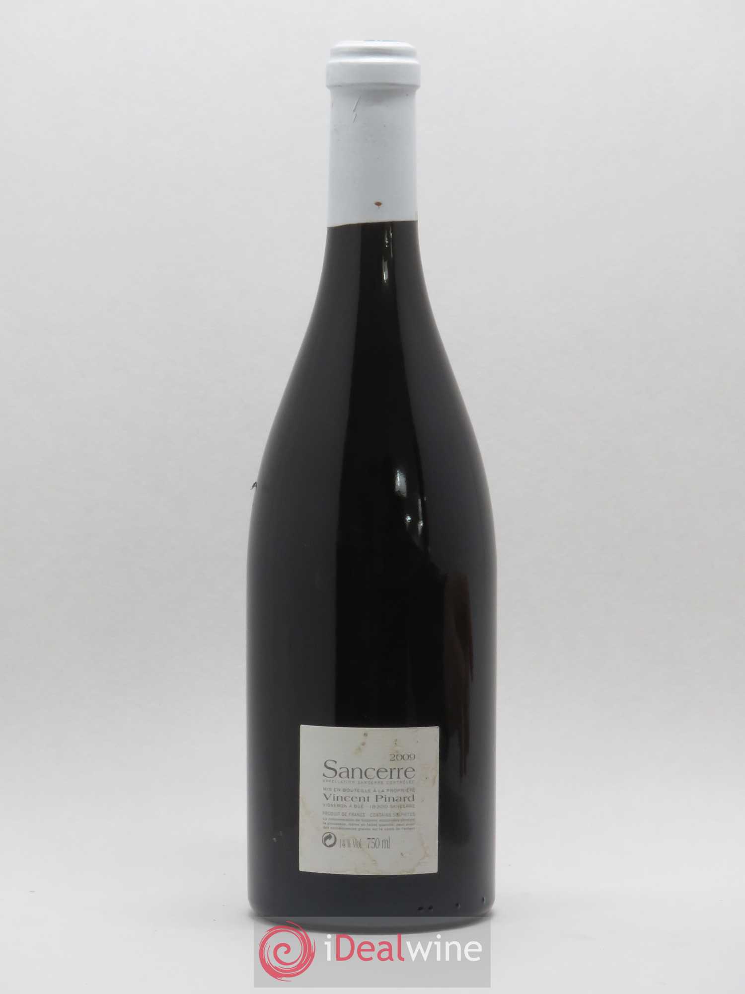 Sancerre Vendanges Entières Vincent Pinard 2009 - Lot de 1 bouteille - 1