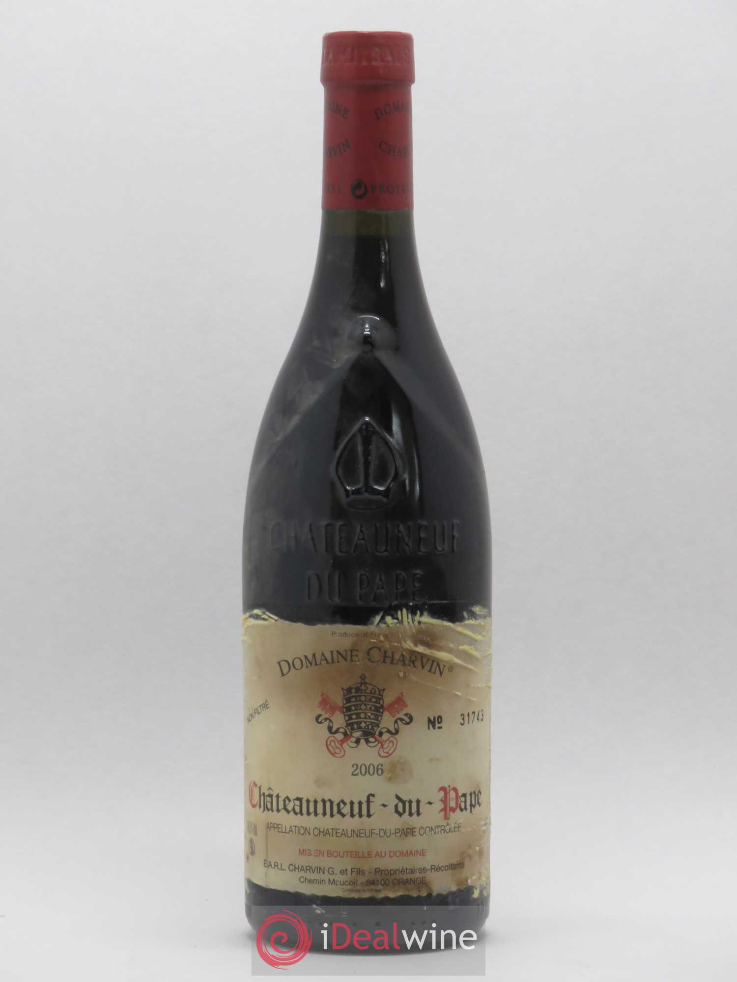 Châteauneuf-du-Pape Charvin (Domaine) 2006 - Lot de 1 bouteille - 0