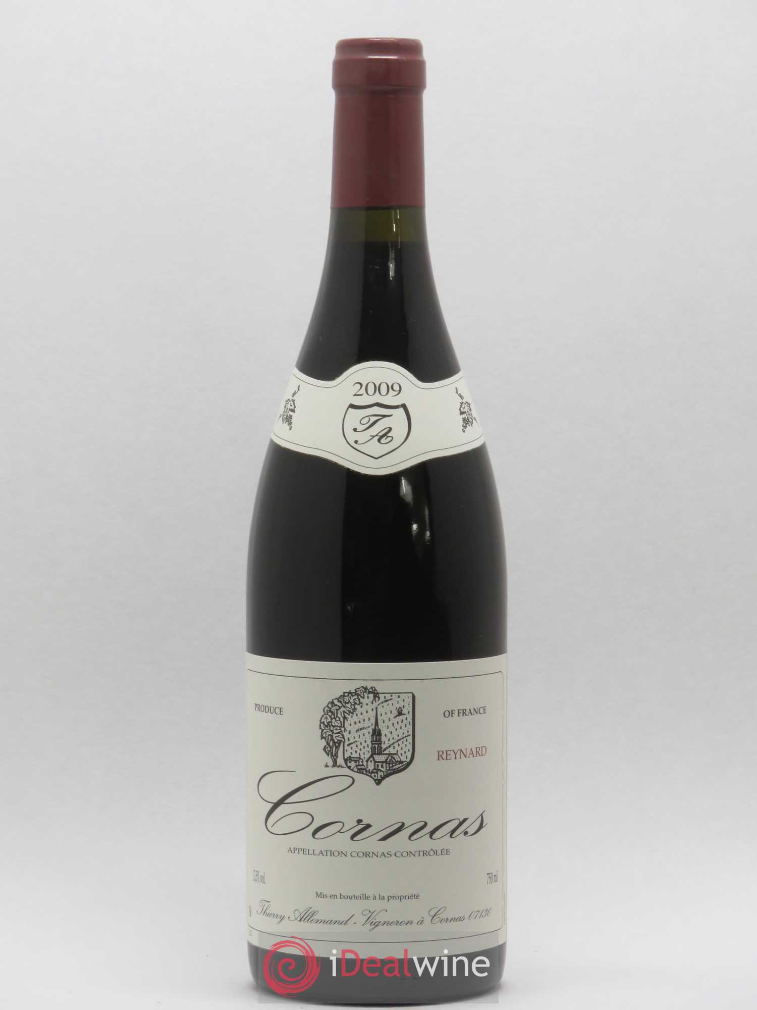 Cornas Reynard Thierry Allemand 2009 - Lot de 1 bouteille - 0