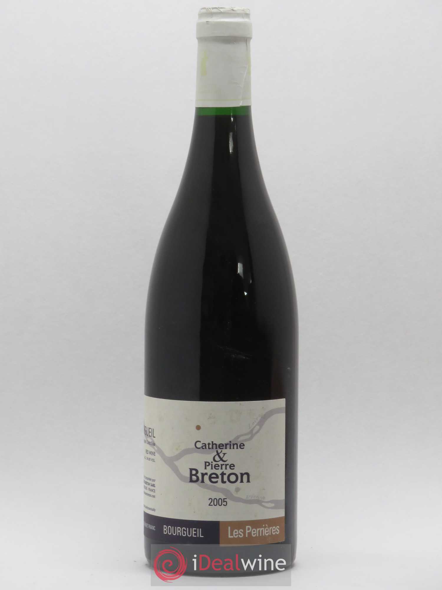 Bourgueil Les Perrières Catherine et Pierre Breton 2005 - Lot de 1 bouteille - 0