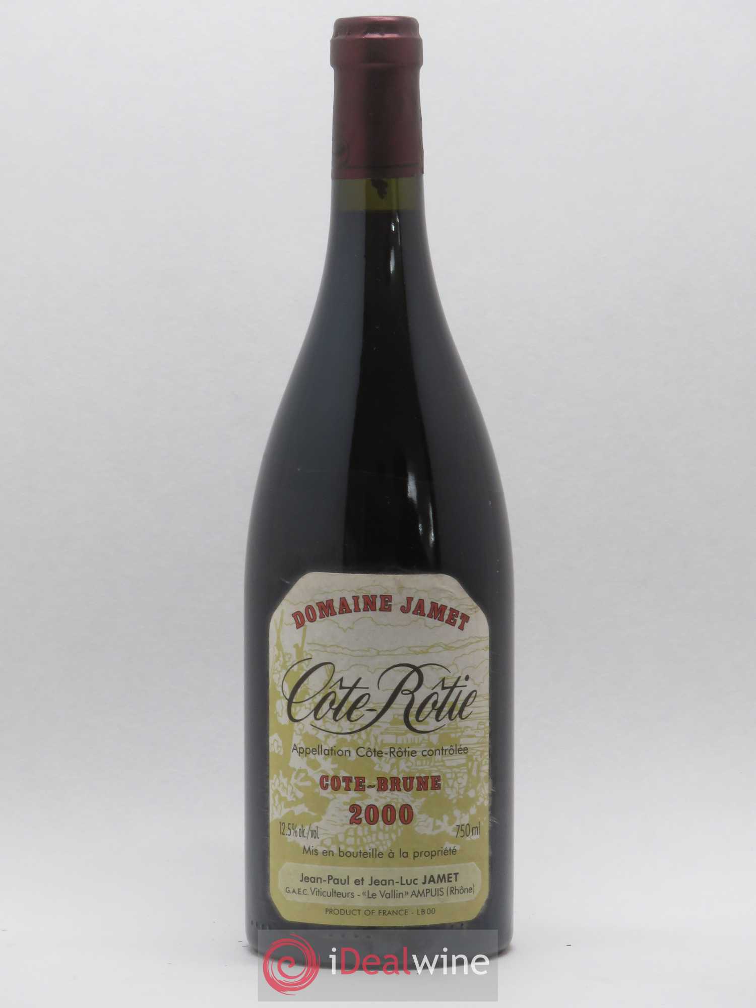 Côte-Rôtie Côte Brune Jamet (Domaine) 2000 - Lot de 1 bouteille - 0