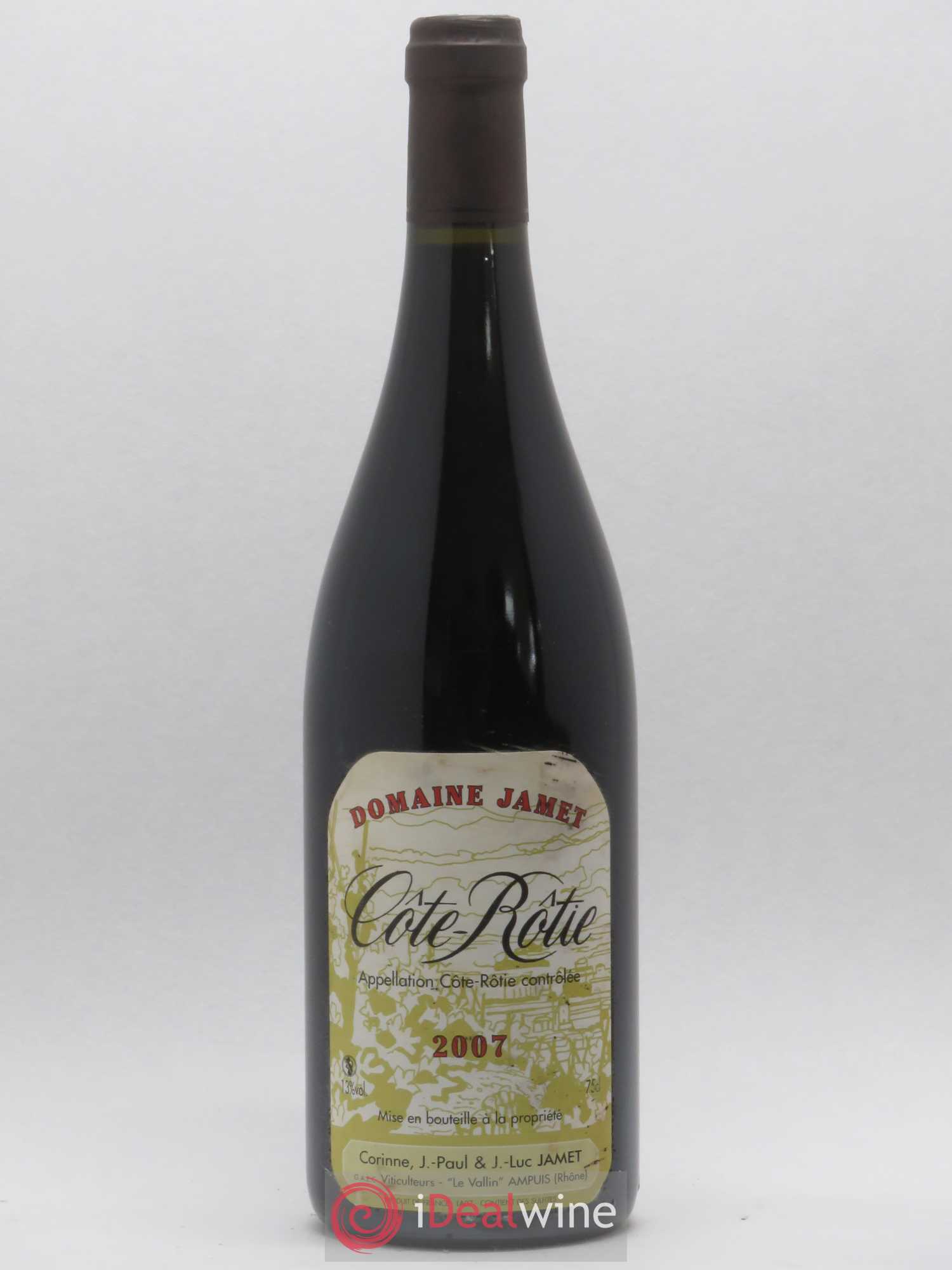 Côte-Rôtie Jamet (Domaine) 2007 - Lot de 1 bouteille - 0