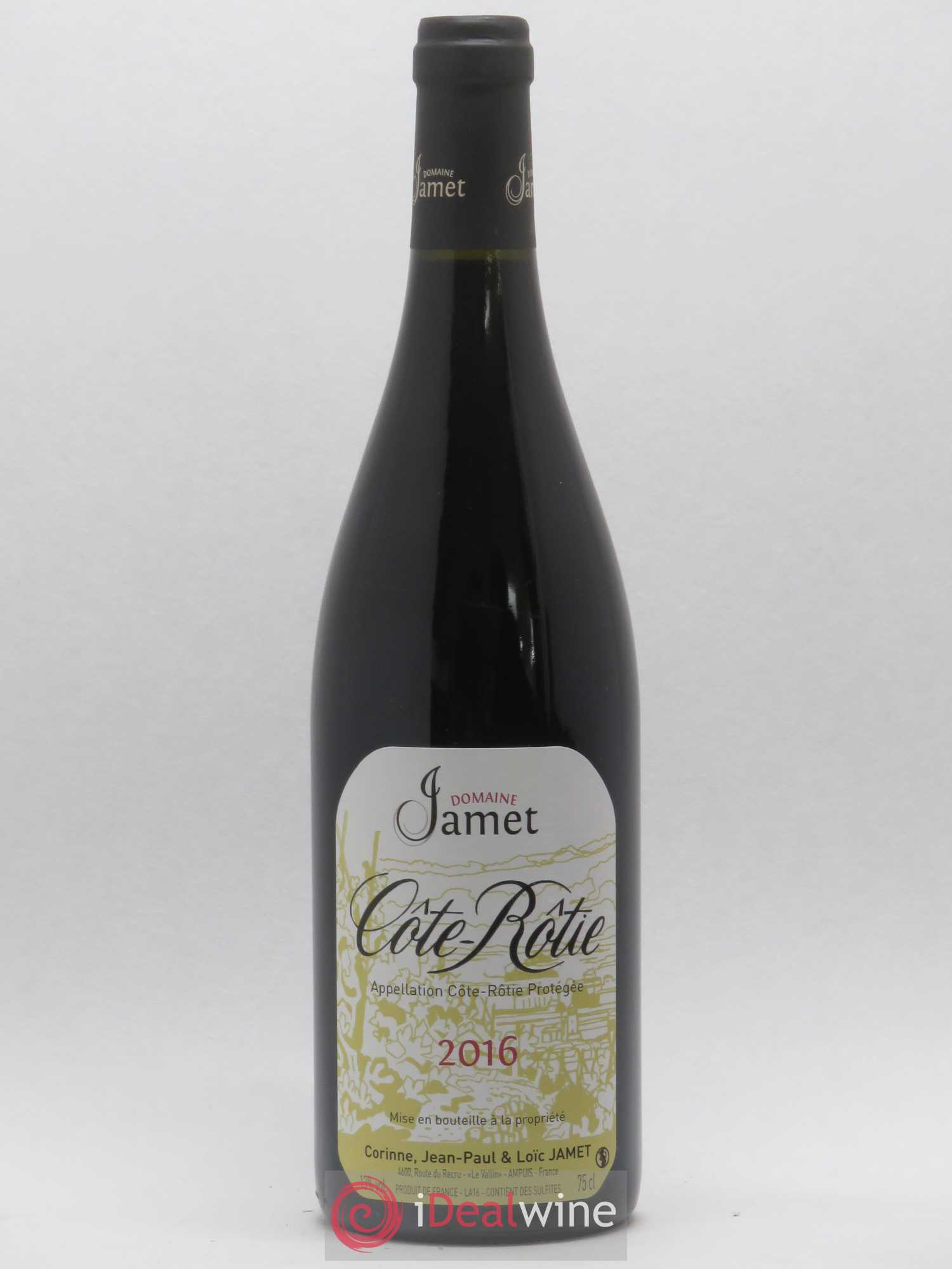 Côte-Rôtie Jamet (Domaine) 2016 - Lot de 1 bouteille - 0