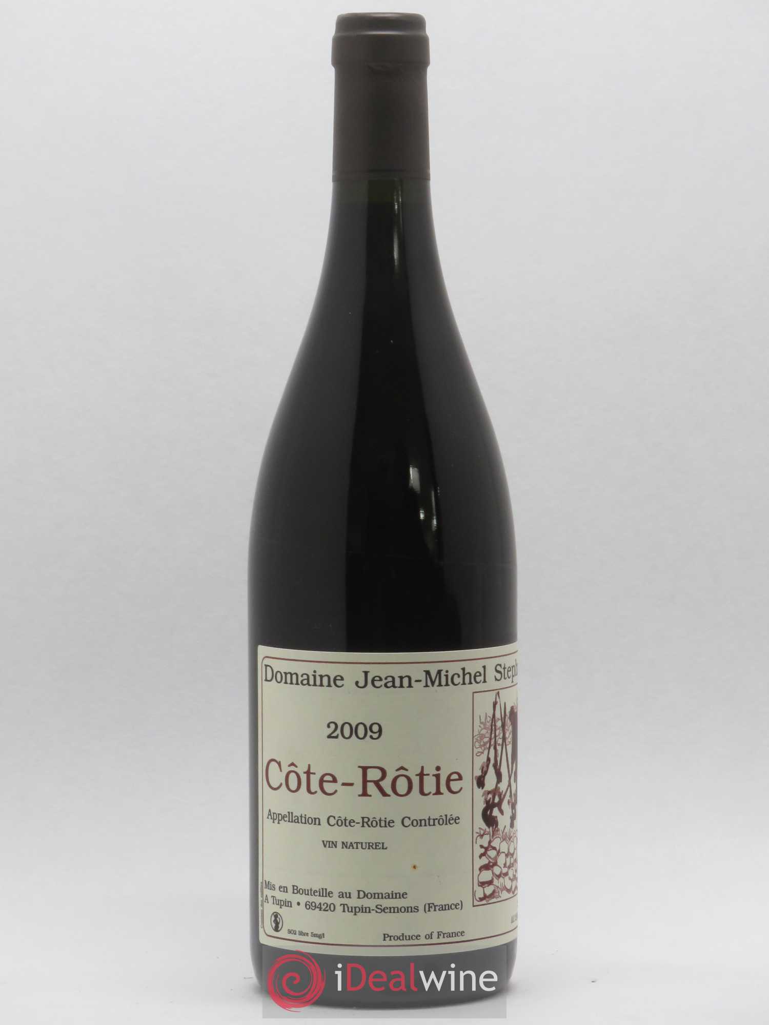 Côte-Rôtie Jean-Michel Stephan 2009 - Lot de 1 bouteille - 0