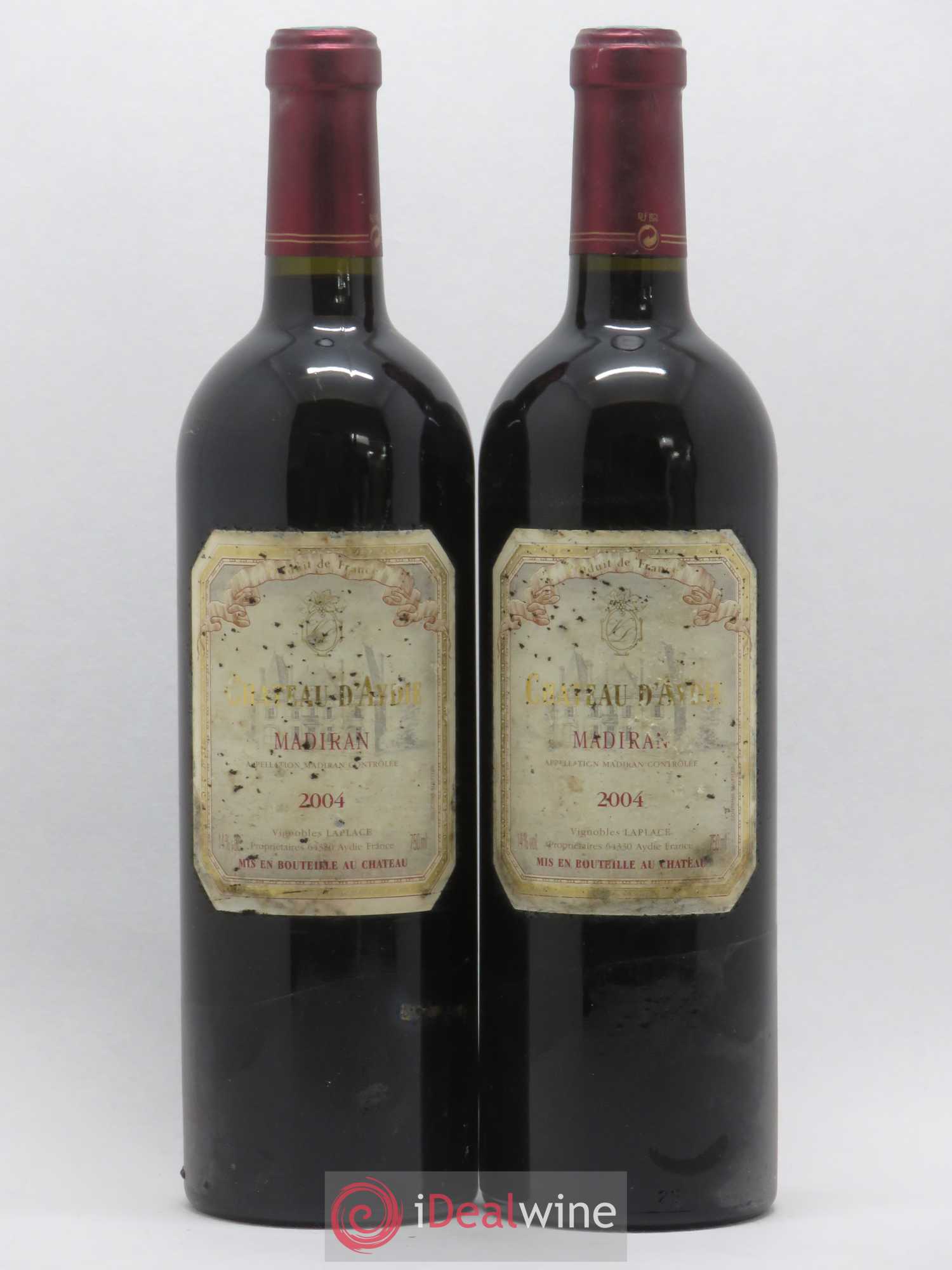 Madiran Château Aydie Famille Laplace 2004 - Lot de 2 bouteilles - 0