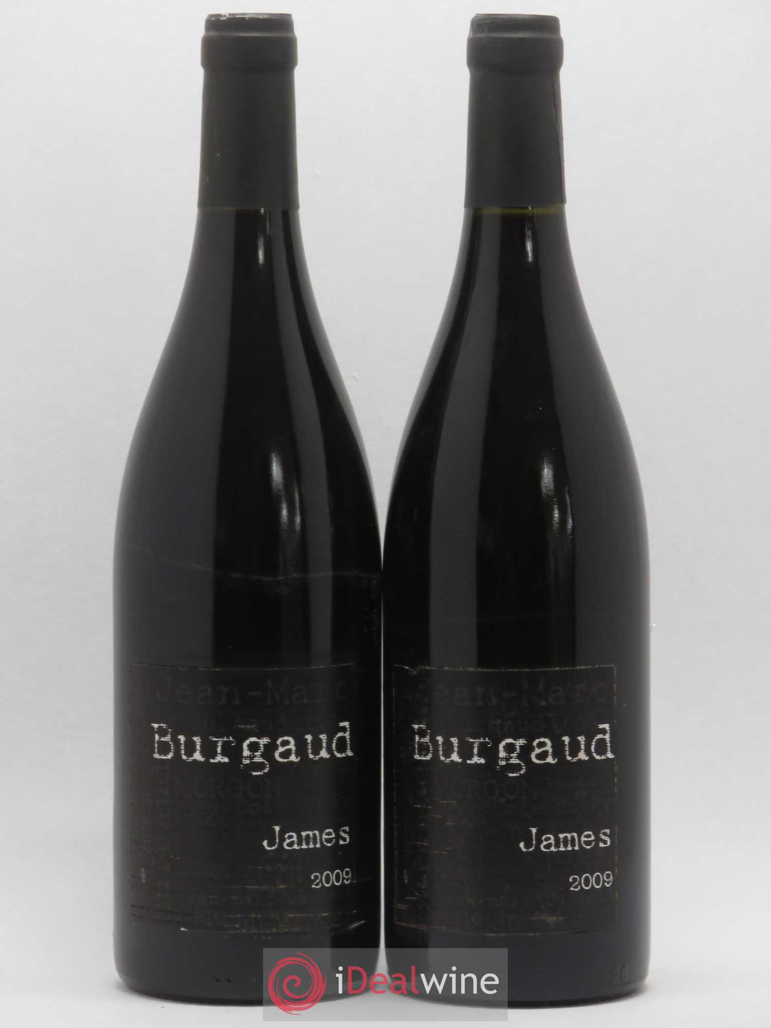 Morgon Côte du Py James Jean-Marc Burgaud (Domaine) 2009 - Lot de 2 bouteilles - 0