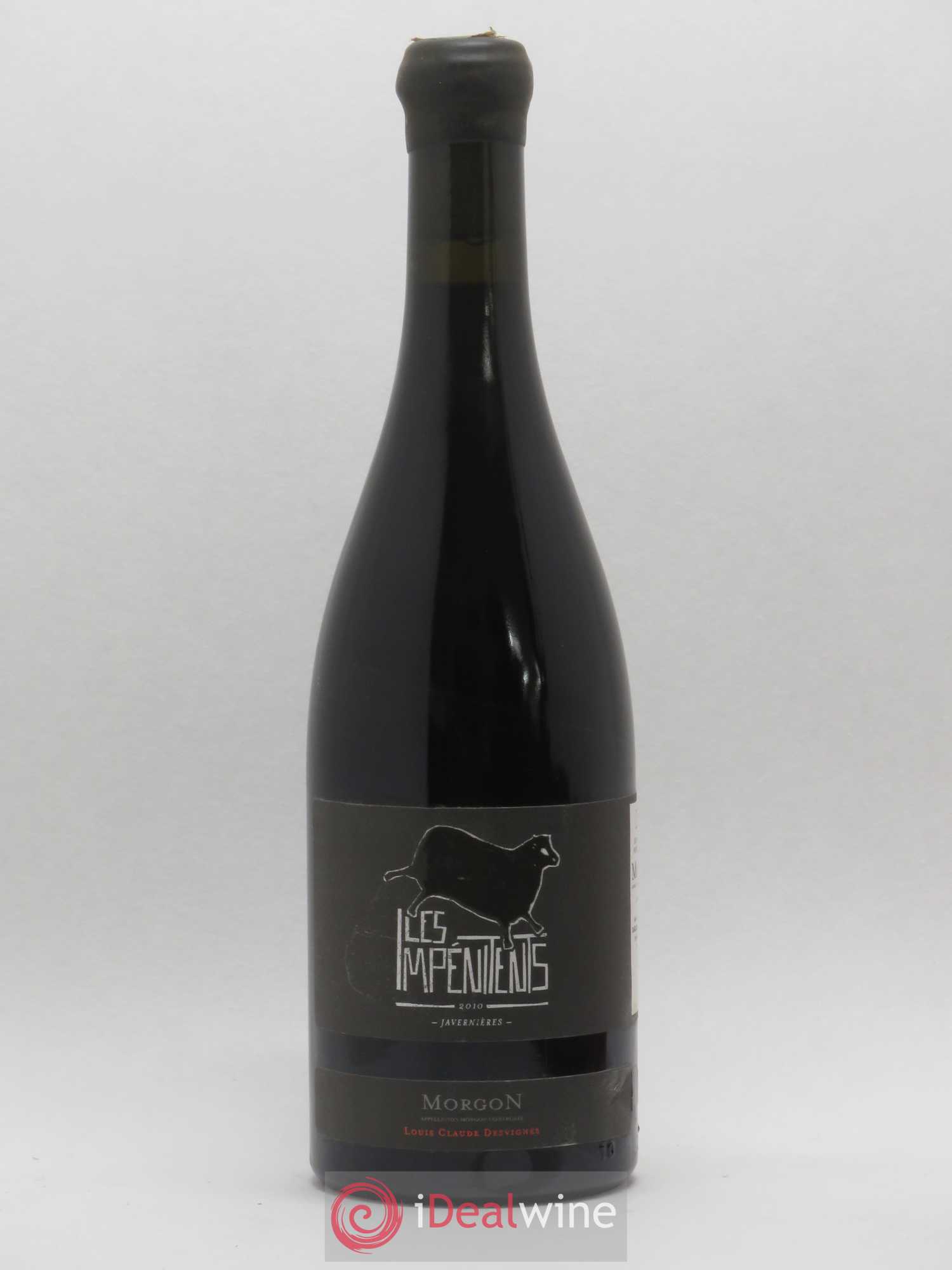 Morgon Javernières Les Impénitents Louis-Claude Desvignes 2010 - Lot de 1 bouteille - 0