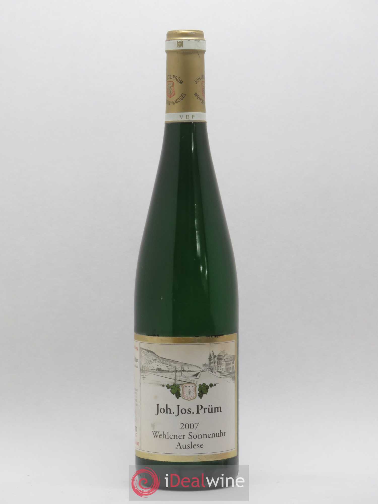 Riesling Joh. Jos. Prum Wehlener Sonnenuhr Auslese Gold Capsule 2007 - Lot de 1 bouteille - 0
