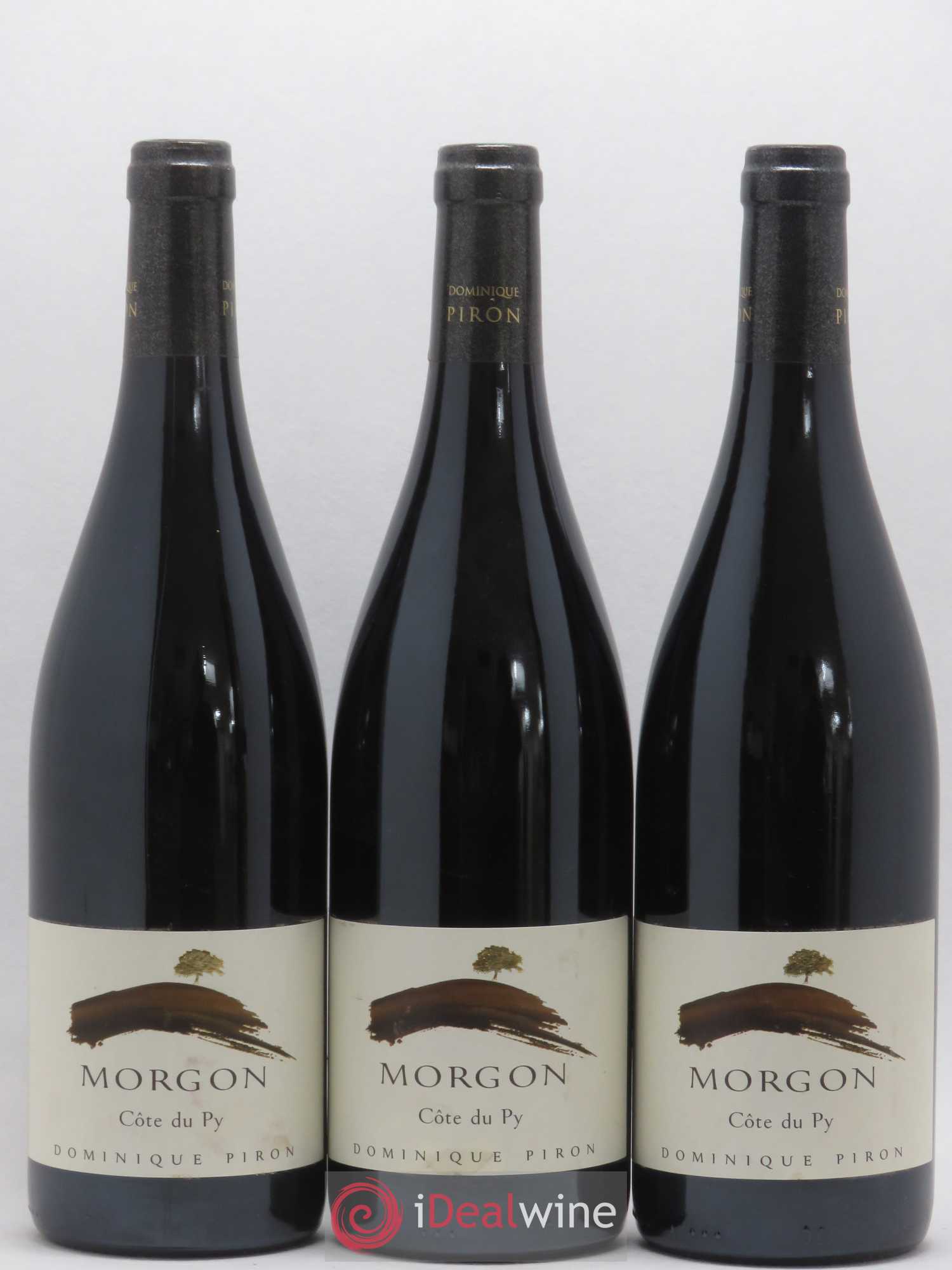 Morgon Côte du Py Dominique Piron (Domaine) 2009 - Lot de 3 bouteilles - 0