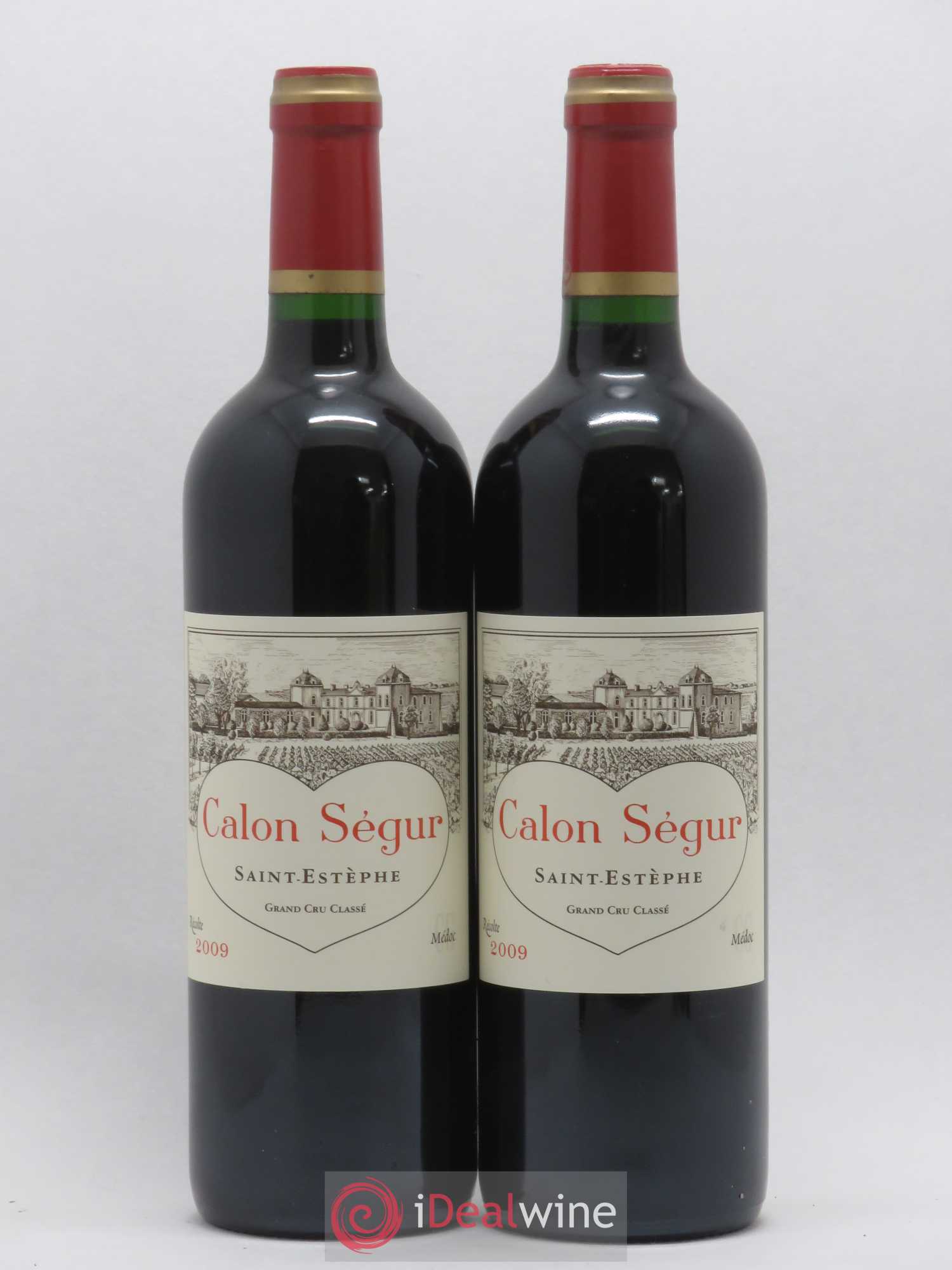 Château Calon Ségur 3ème Grand Cru Classé 2009 - Lot de 2 bouteilles - 0