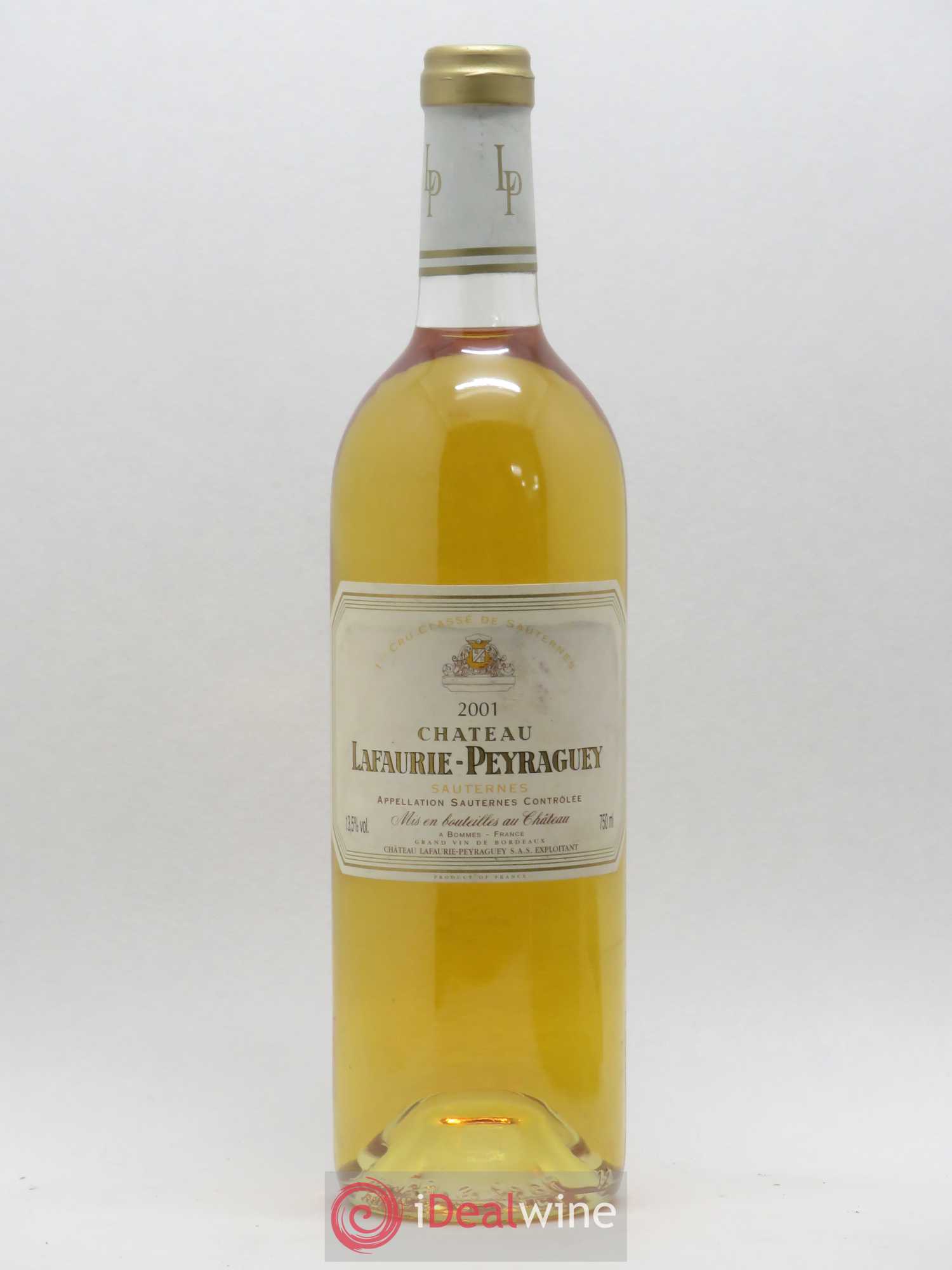 Château Lafaurie-Peyraguey 1er Grand Cru Classé 2001 - Lotto di 1 bottiglia - 0