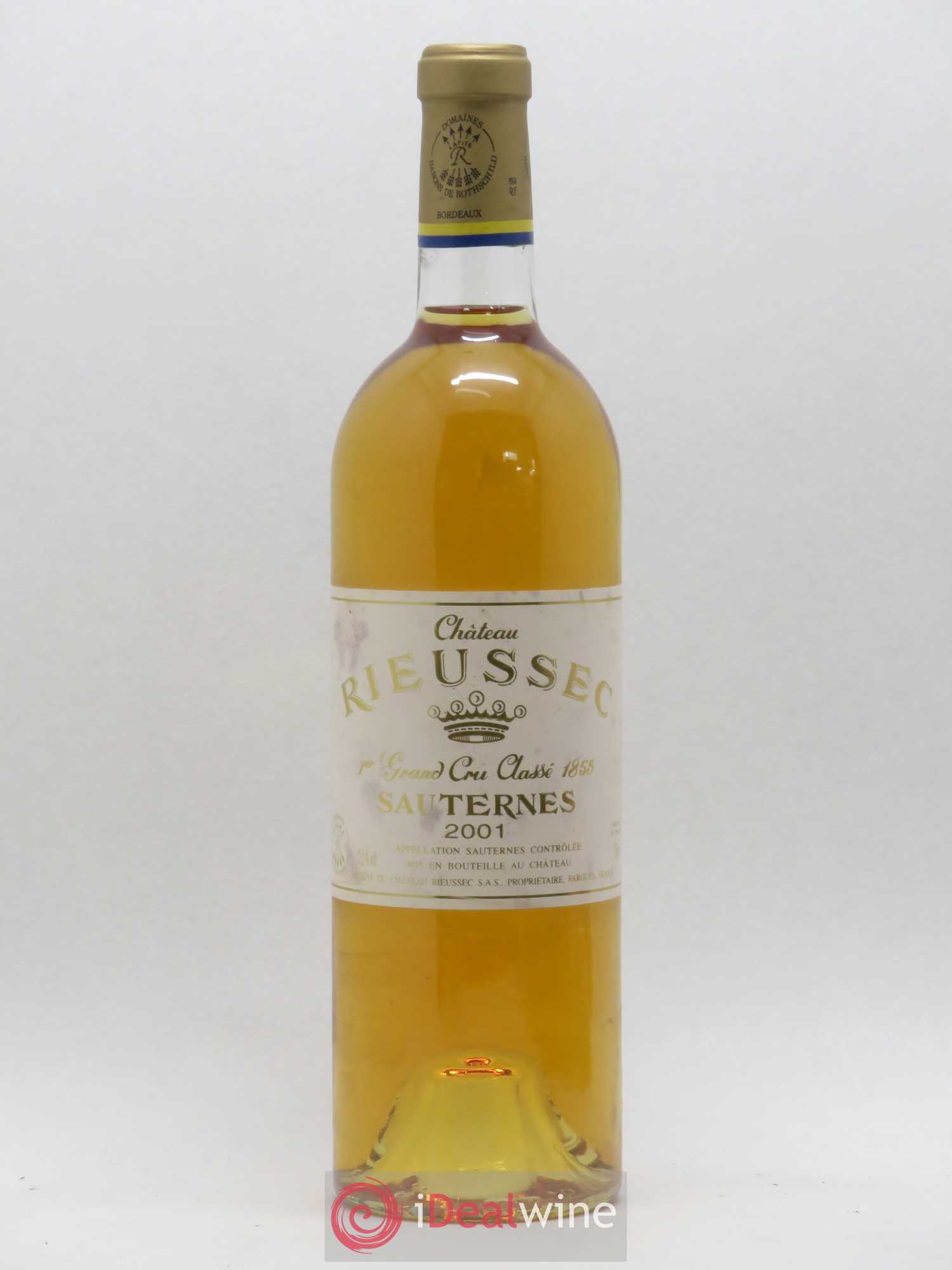 Château Rieussec 1er Grand Cru Classé 2001 - Posten von 1 Flasche - 0