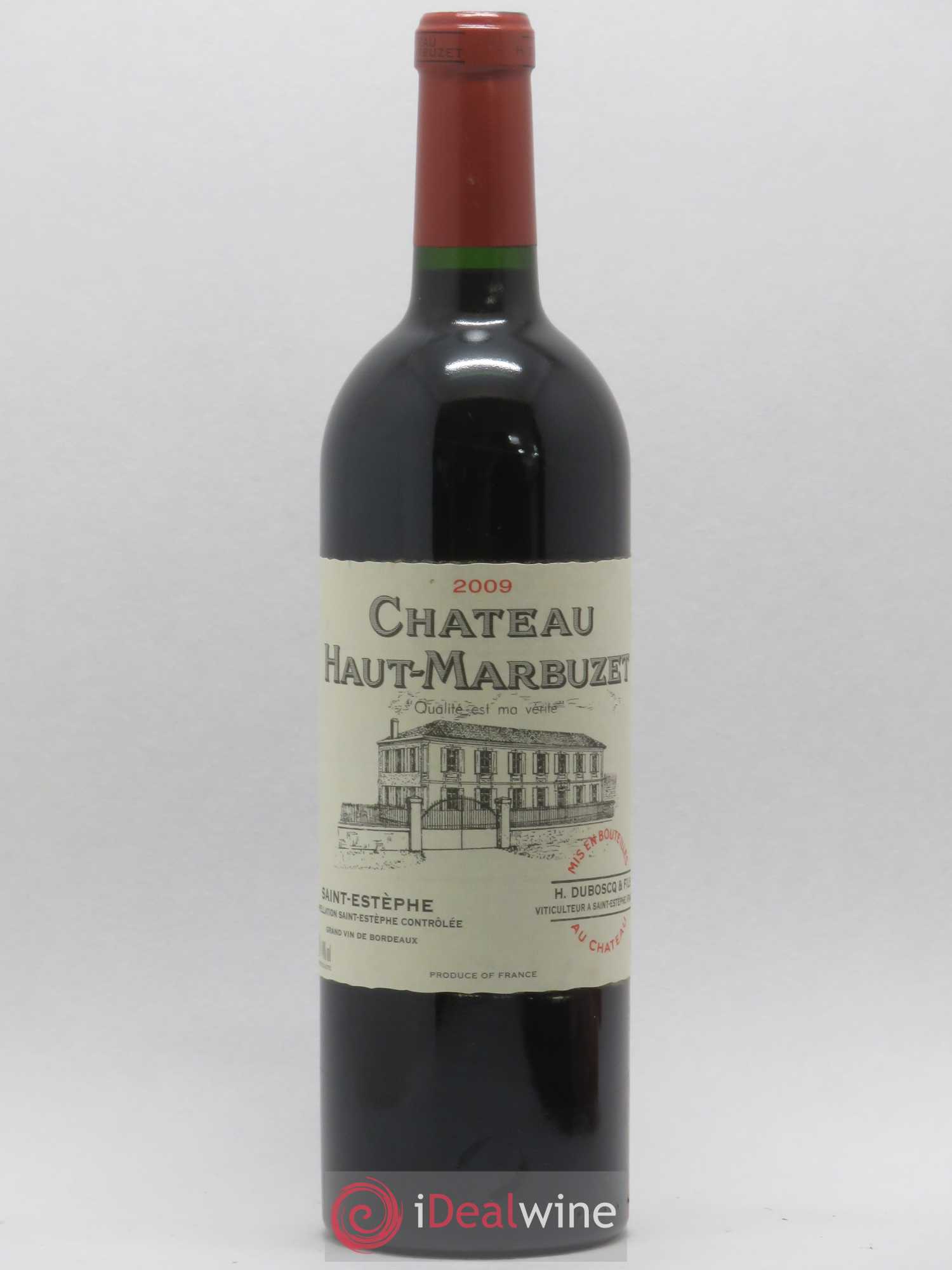 Château Haut Marbuzet 2009 - Lot de 1 bouteille - 0