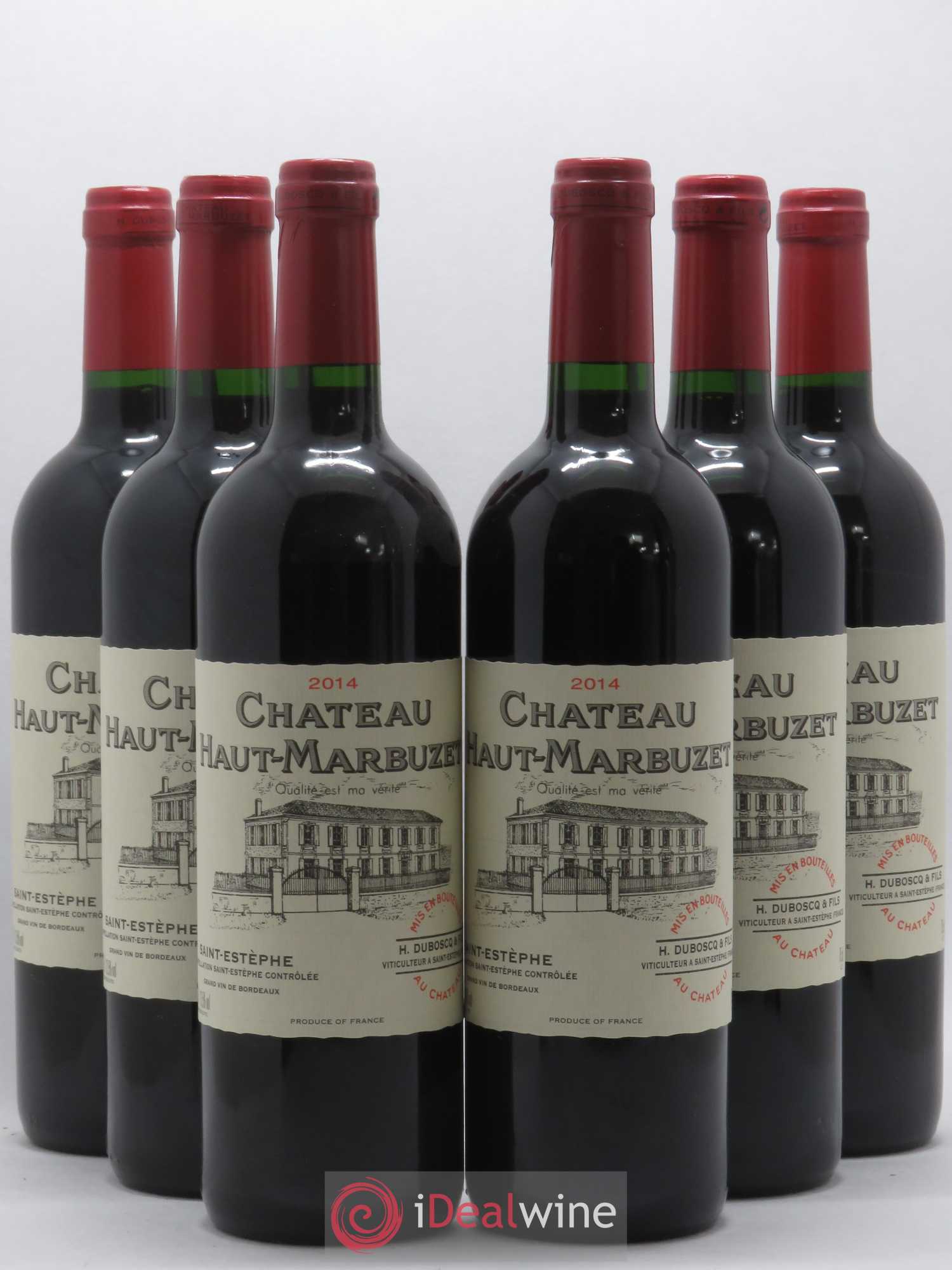 Château Haut Marbuzet 2014 - Lot de 6 bouteilles - 0