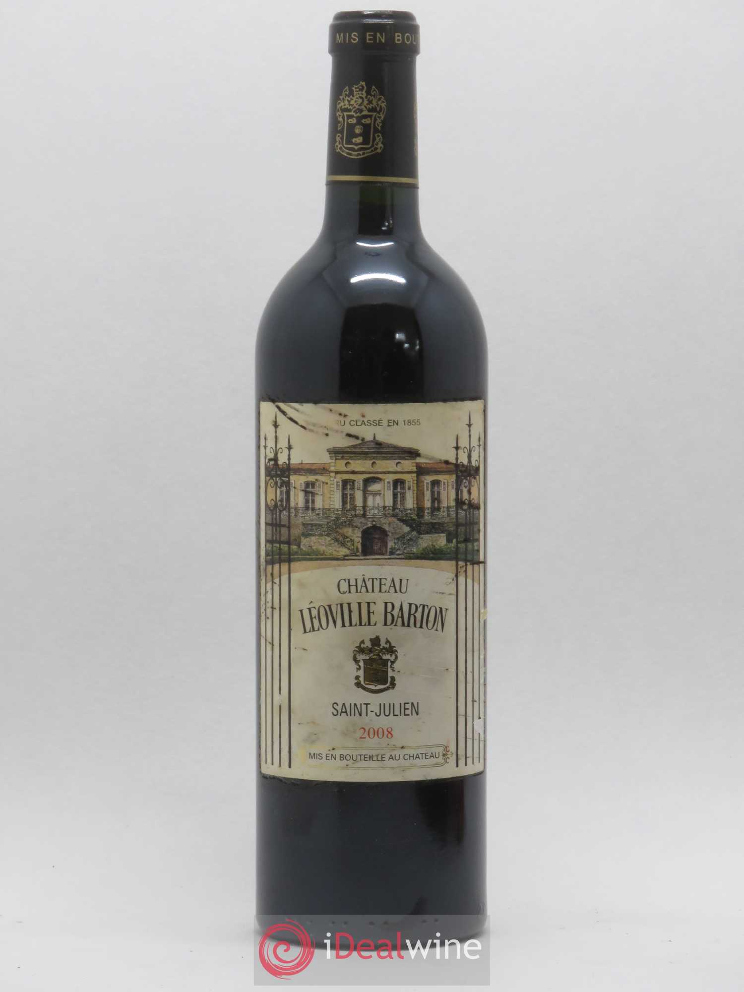 Château Léoville Barton 2ème Grand Cru Classé 2008 - Lot de 1 bouteille - 0