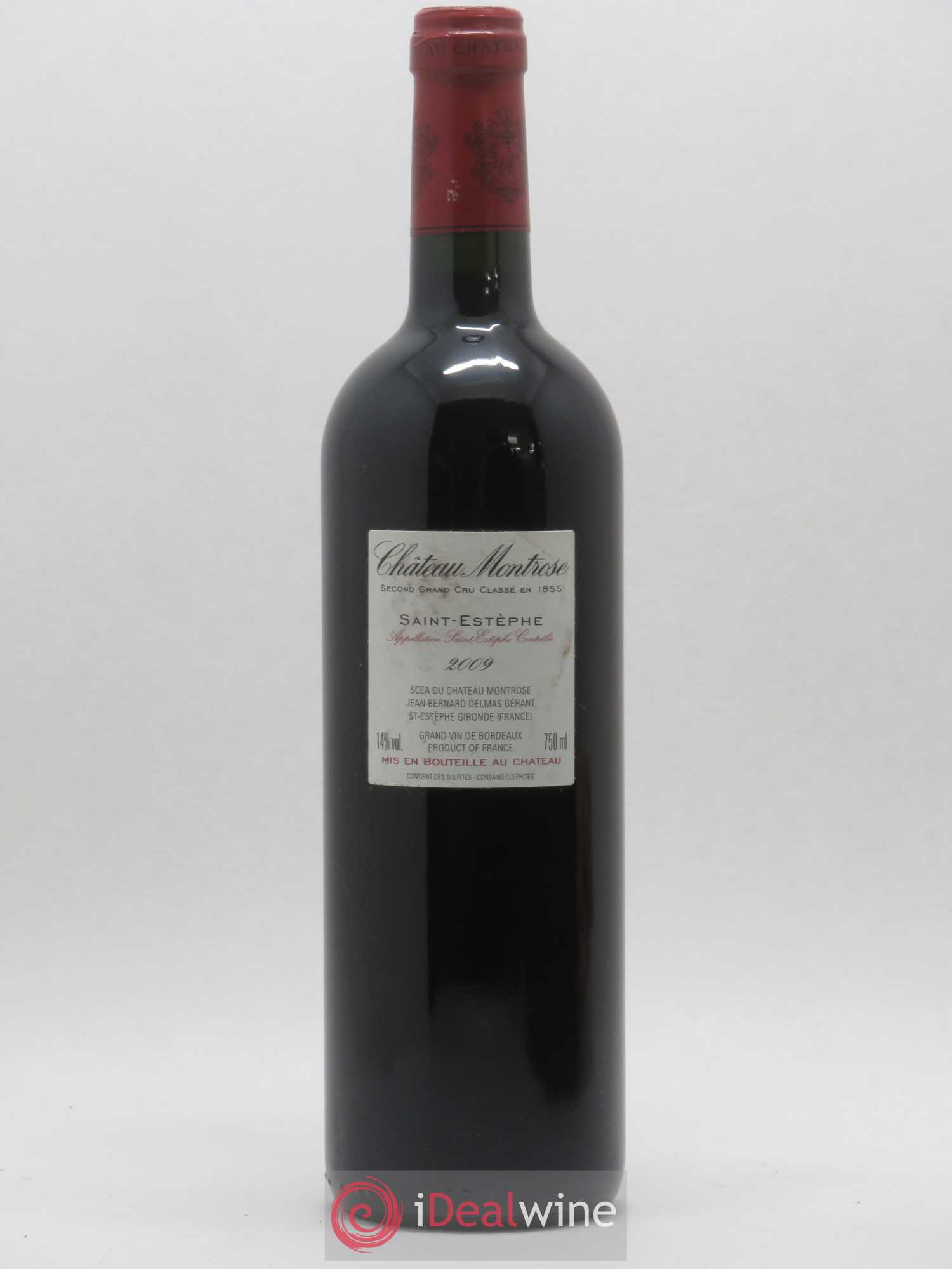 Château Montrose 2ème Grand Cru Classé 2009 - Lot de 1 bouteille - 1