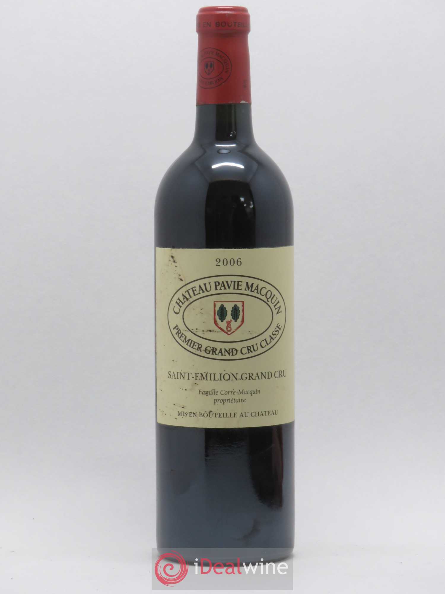 Château Pavie Macquin 1er Grand Cru Classé B 2006 - Lot de 1 bouteille - 0