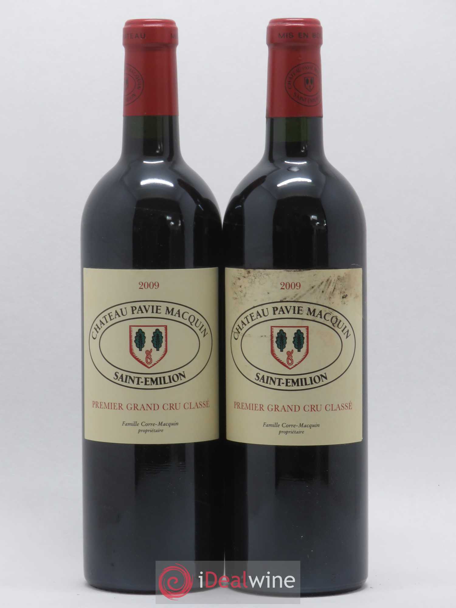 Château Pavie Macquin 1er Grand Cru Classé B 2009 - Lot de 2 bouteilles - 0