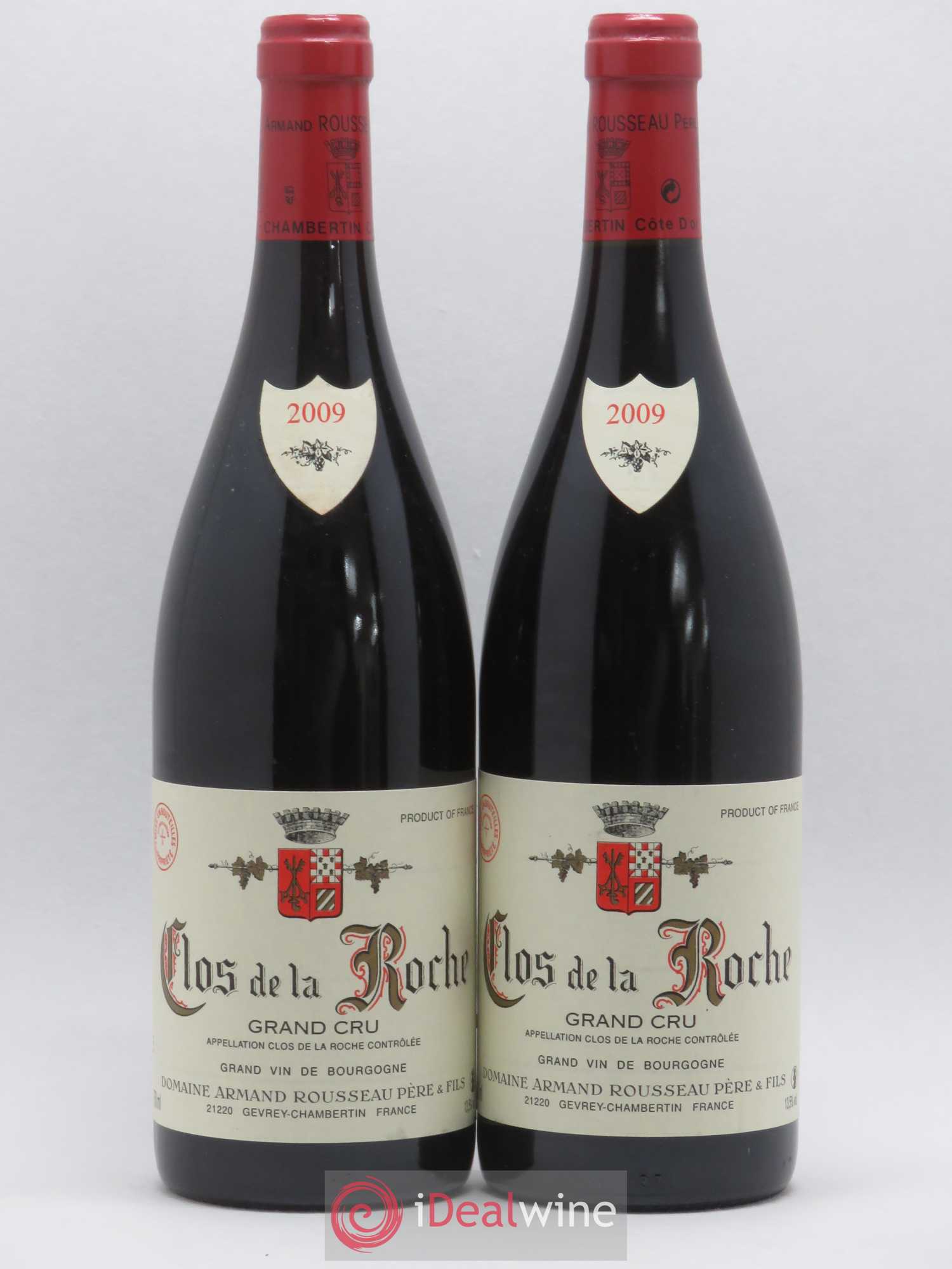 Clos de la Roche Grand Cru Armand Rousseau (Domaine) 2009 - Lot de 2 bouteilles - 0