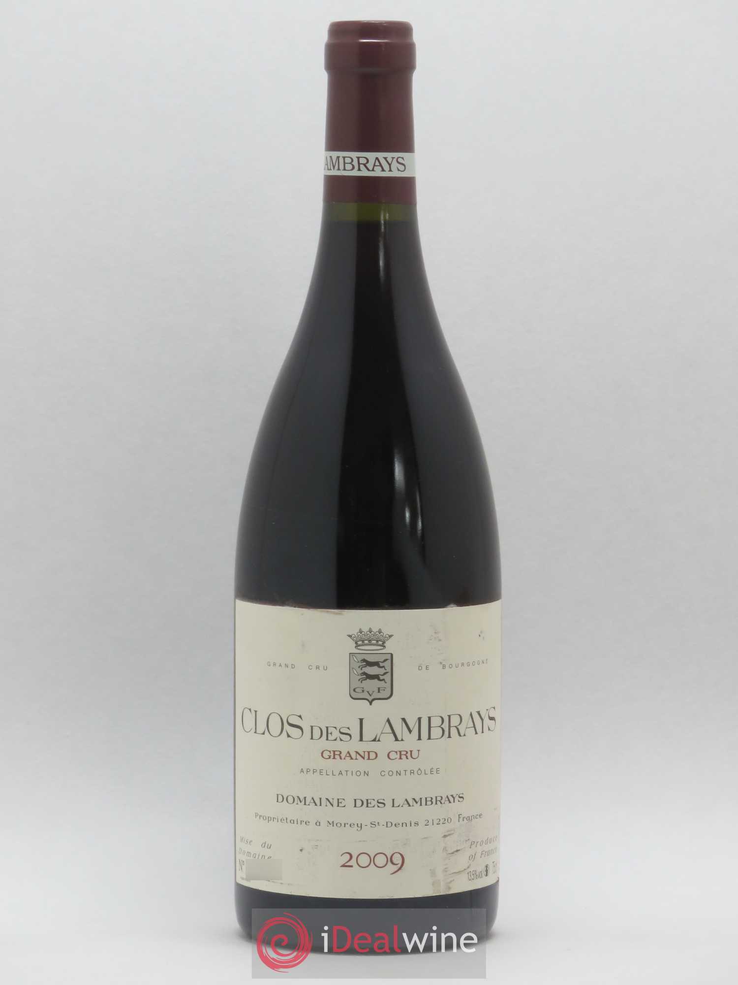 Clos des Lambrays Grand Cru Domaine des Lambrays 2009 - Lot de 1 bouteille - 0