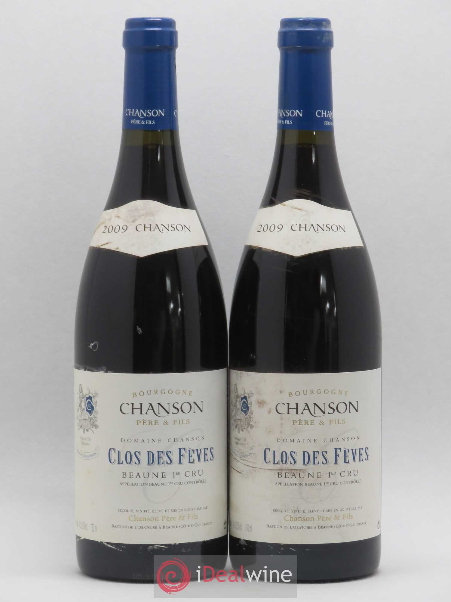 Beaune 1er Cru Clos des Fèves Chanson 2009 - Lot de 2 bouteilles - 0