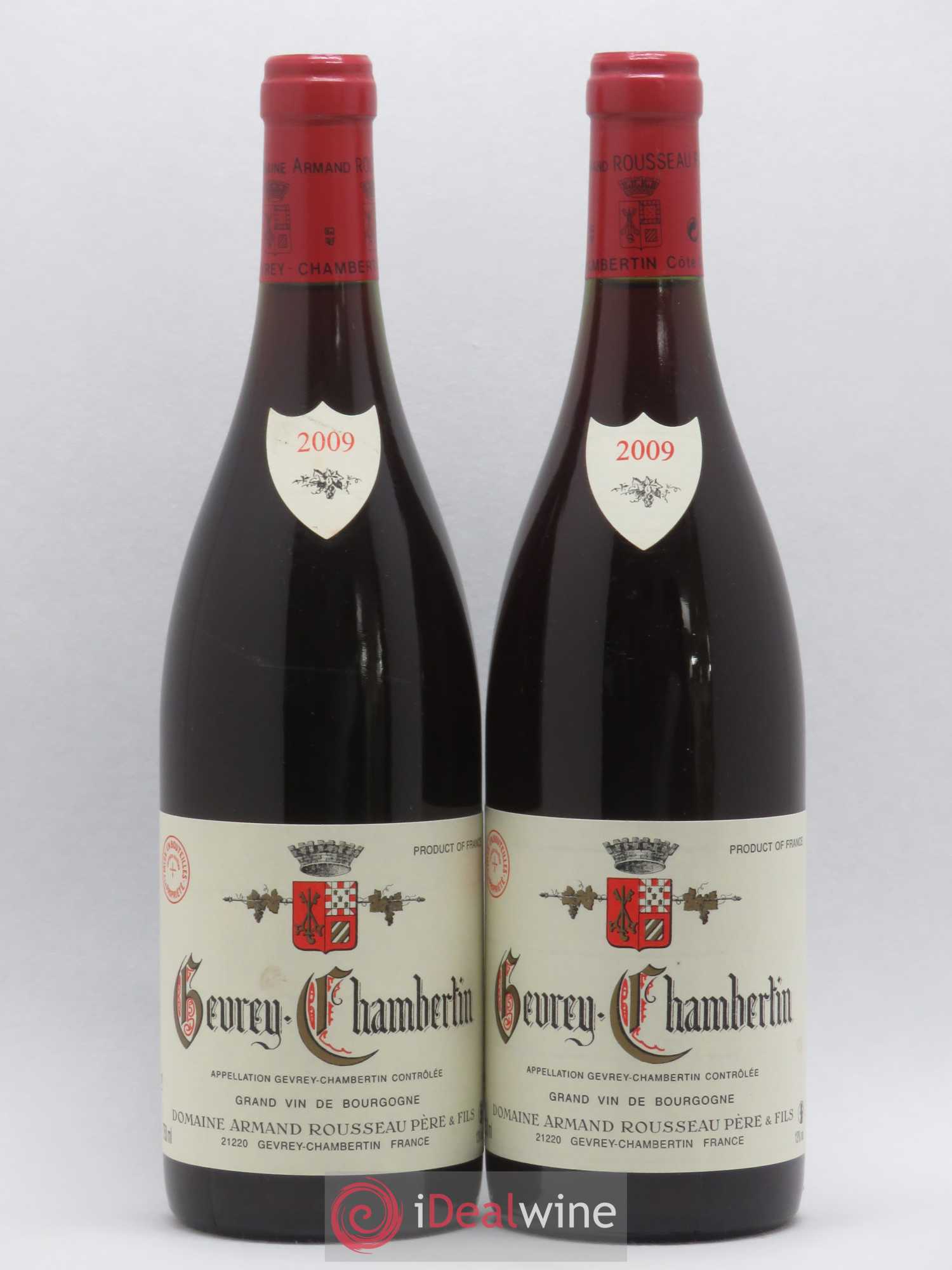 Gevrey-Chambertin Armand Rousseau (Domaine) 2009 - Lot de 2 bouteilles - 0