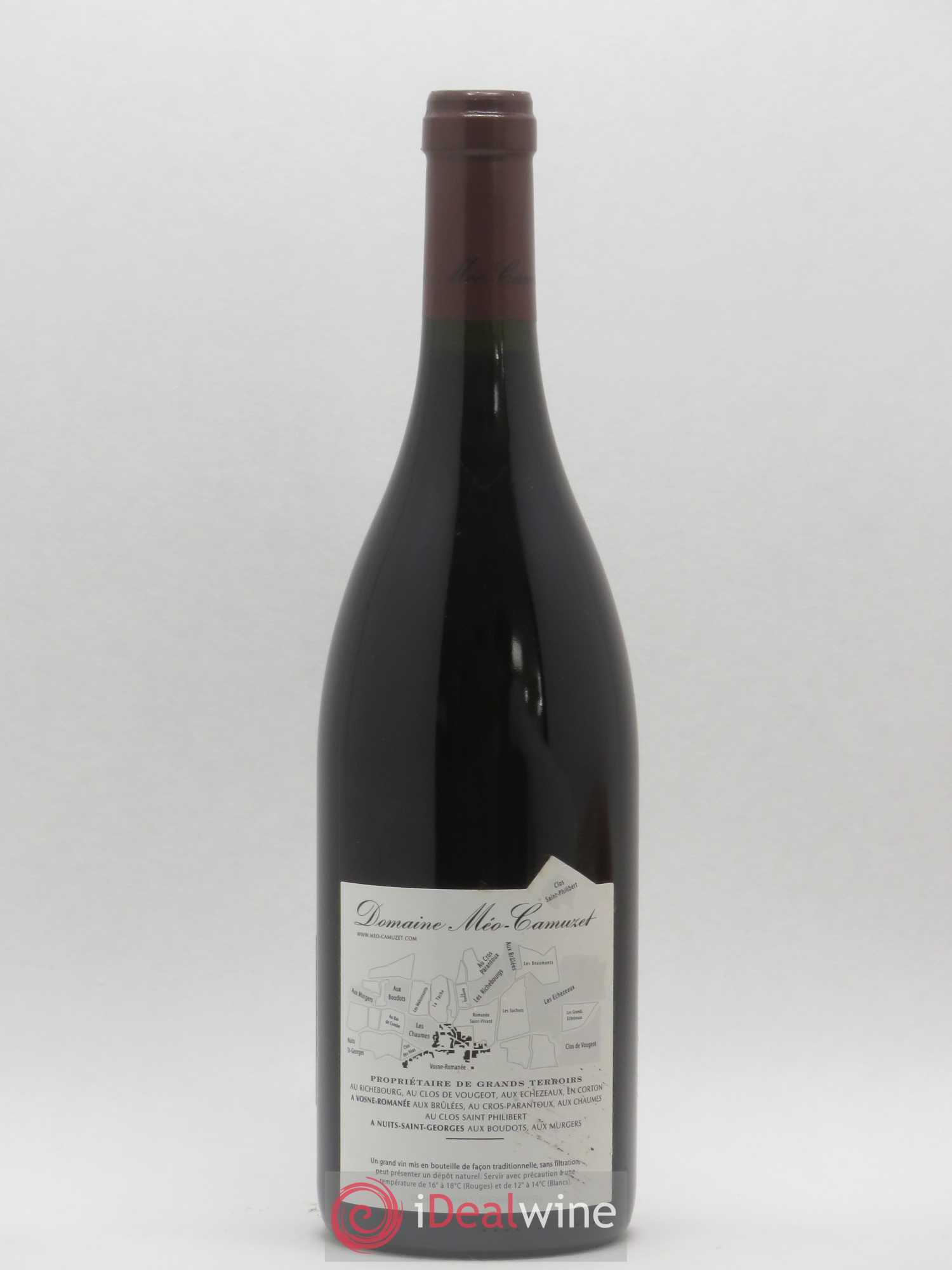 Clos de Vougeot Grand Cru Près le Cellier Méo-Camuzet (Domaine) 2009 - Lot de 1 bouteille - 1