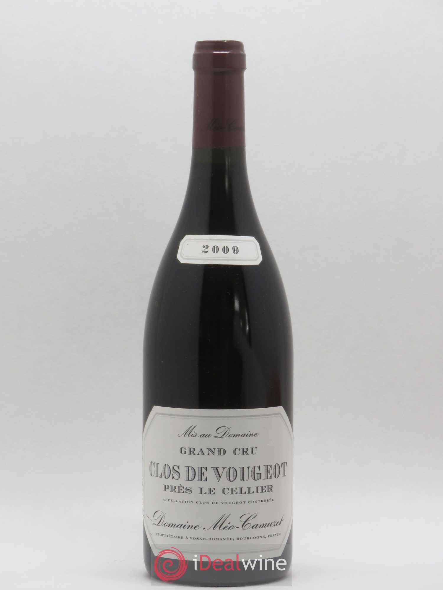 Clos de Vougeot Grand Cru Près le Cellier Méo-Camuzet (Domaine) 2009 - Lot de 1 bouteille - 0