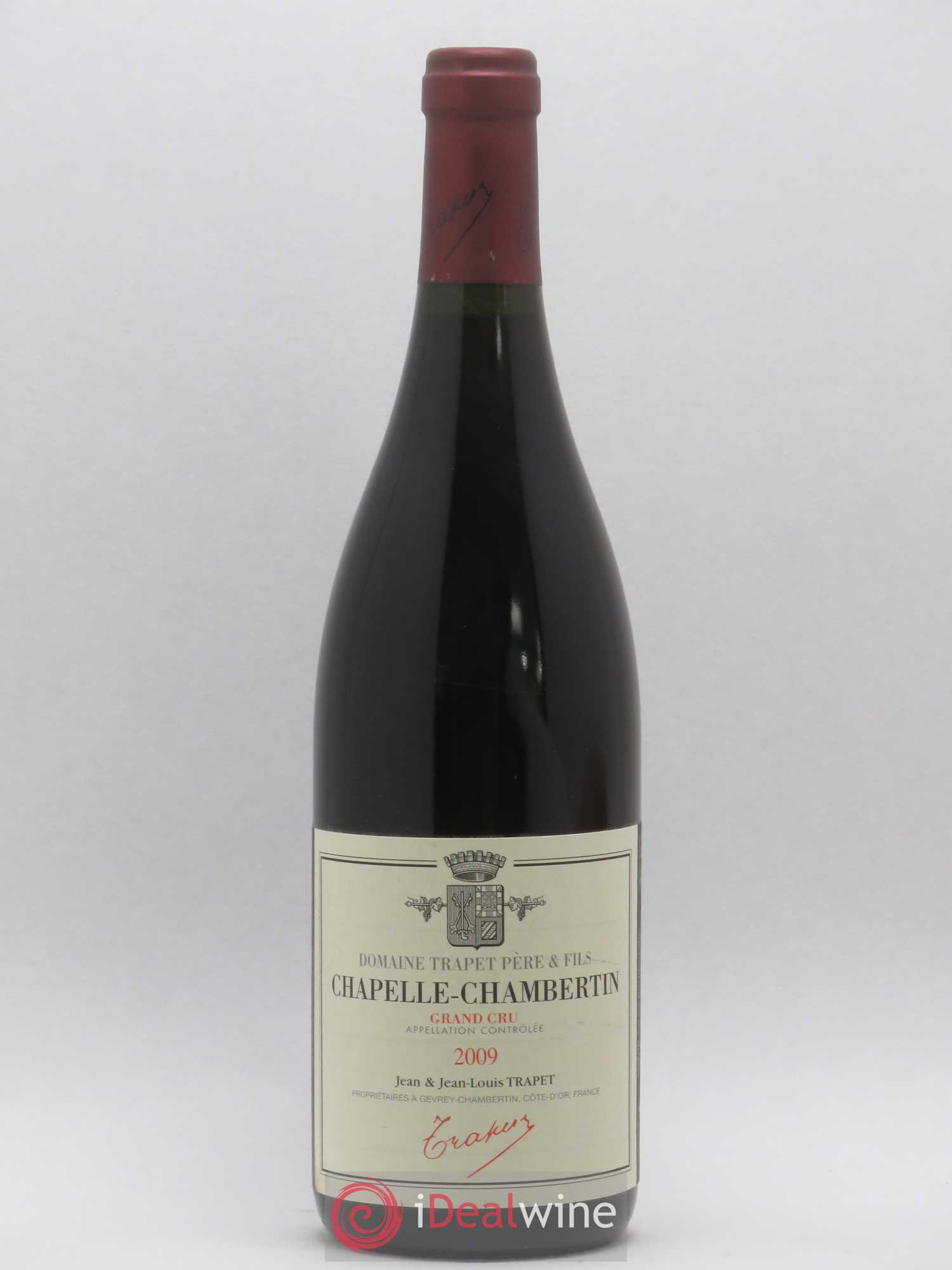 Chapelle-Chambertin Grand Cru Domaine Trapet 2009 - Lot de 1 bouteille - 0