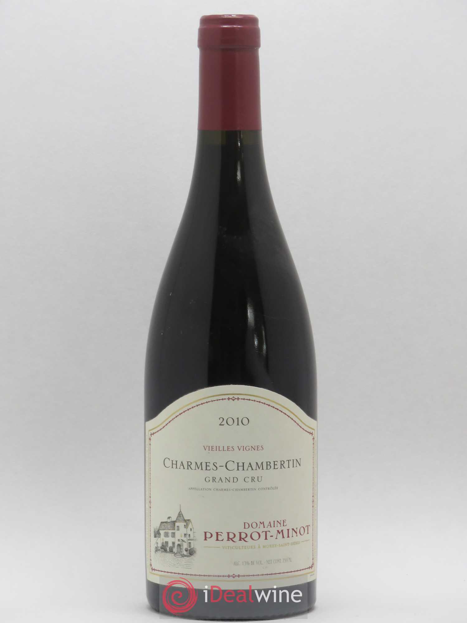 Charmes-Chambertin Grand Cru Vieilles Vignes Perrot-Minot 2010 - Lot de 1 bouteille - 0