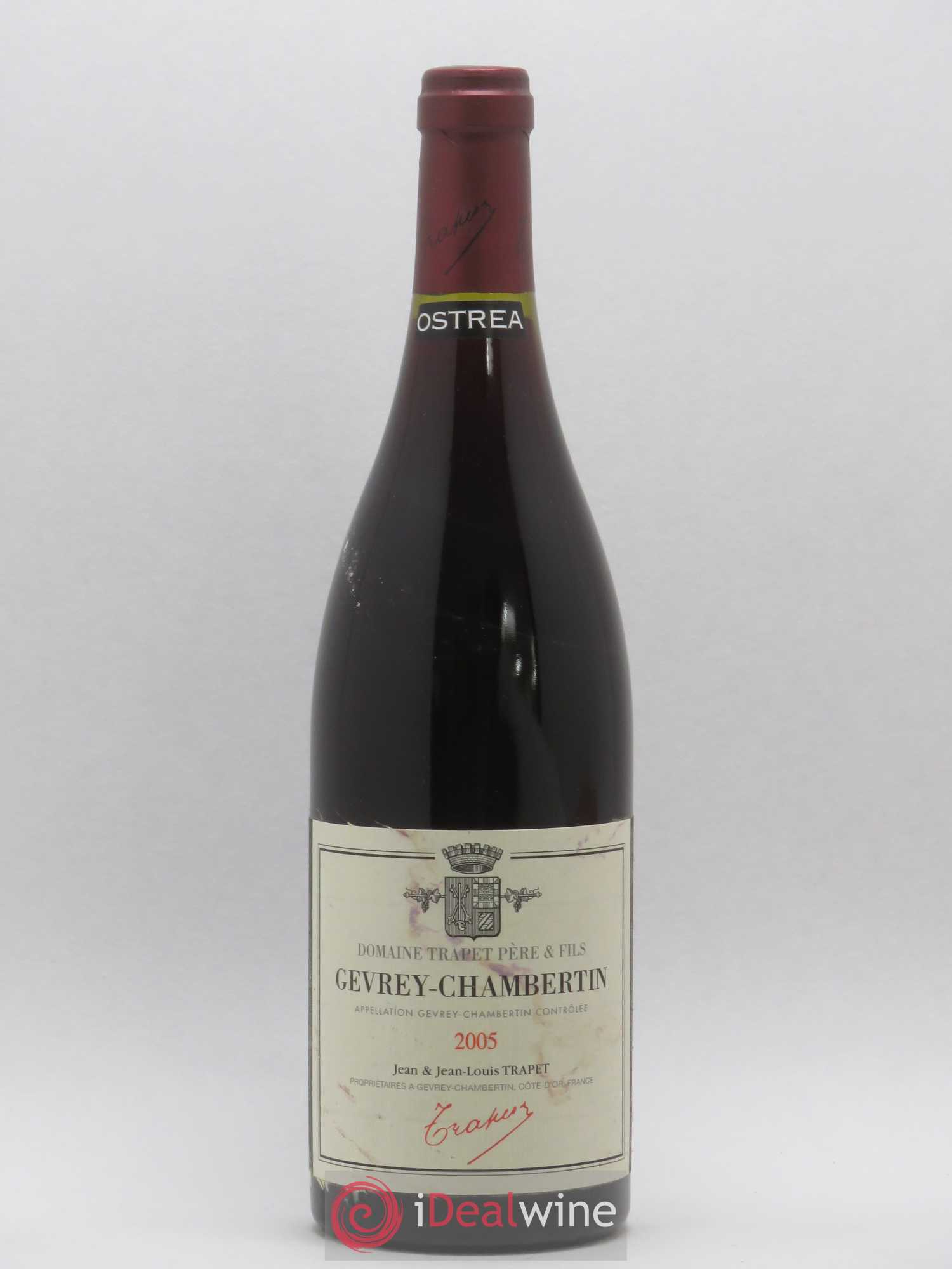 Gevrey-Chambertin Ostrea Domaine Trapet 2005 - Lot de 1 bouteille - 0
