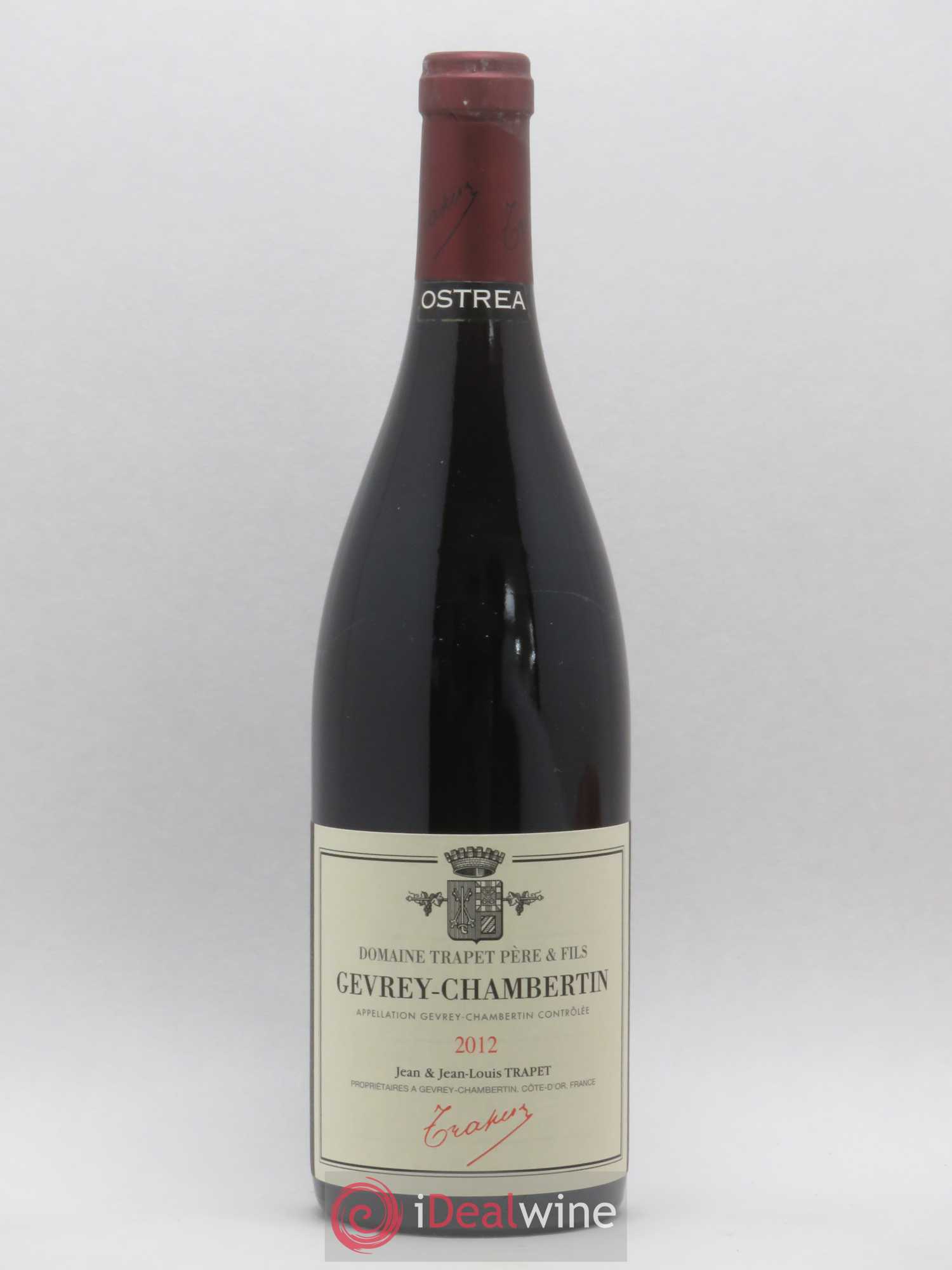 Gevrey-Chambertin Ostrea Domaine Trapet 2012 - Lot de 1 bouteille - 0