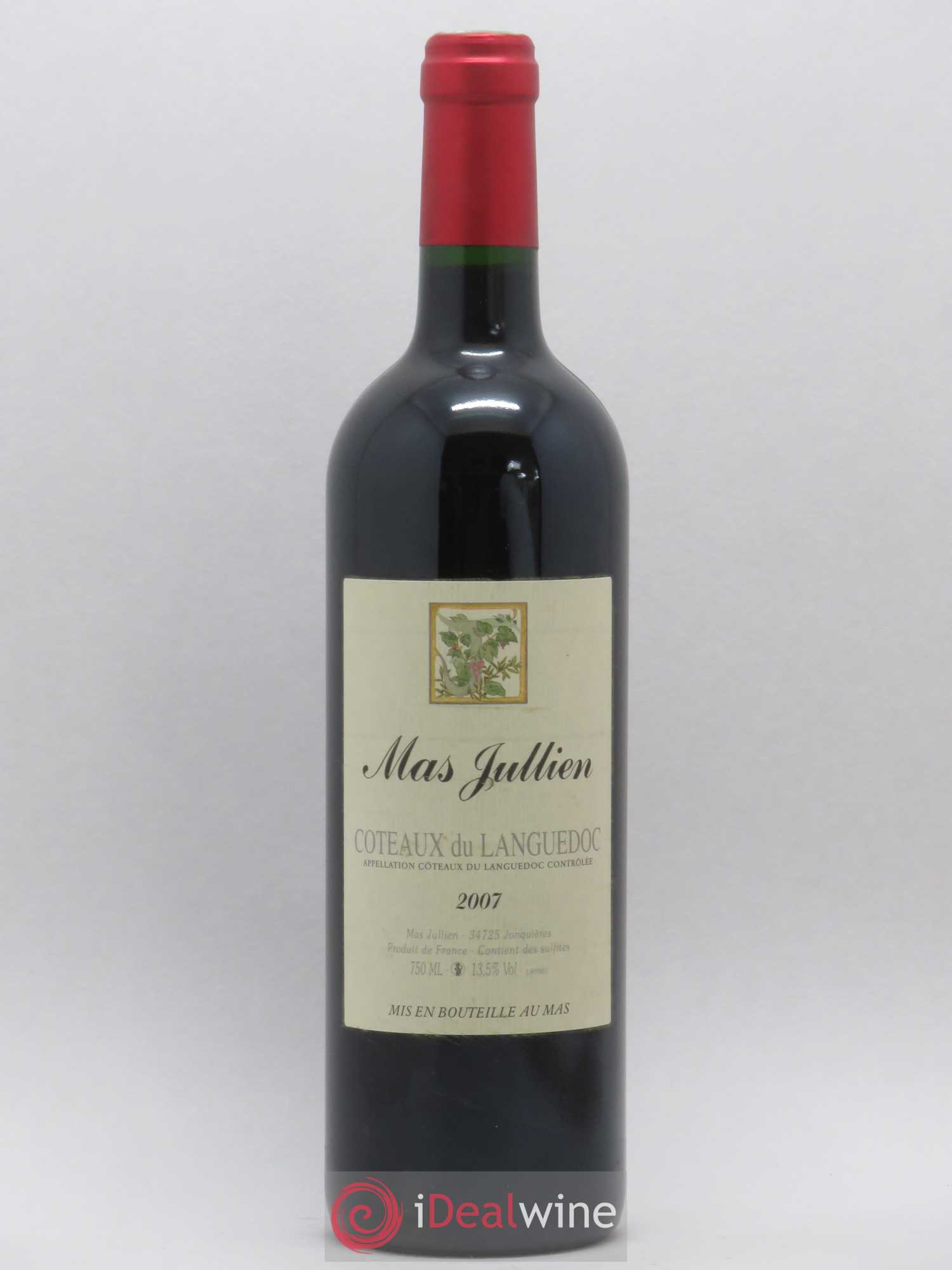 Terrasses du Larzac Mas Jullien Olivier Jullien 2007 - Lot de 1 bouteille - 0