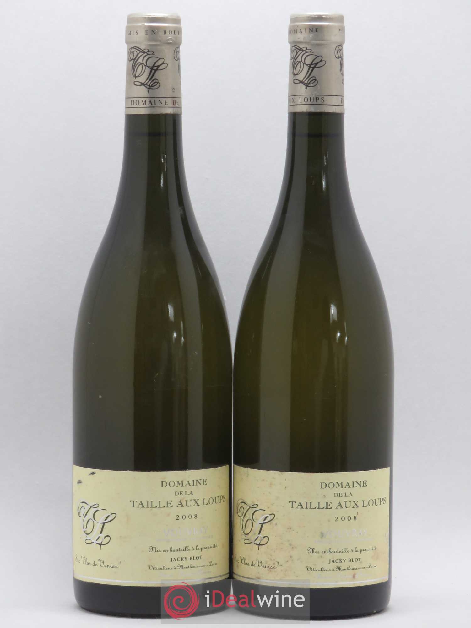 Vouvray Clos de Venise La Taille aux Loups 2008 - Lot de 2 bouteilles - 0