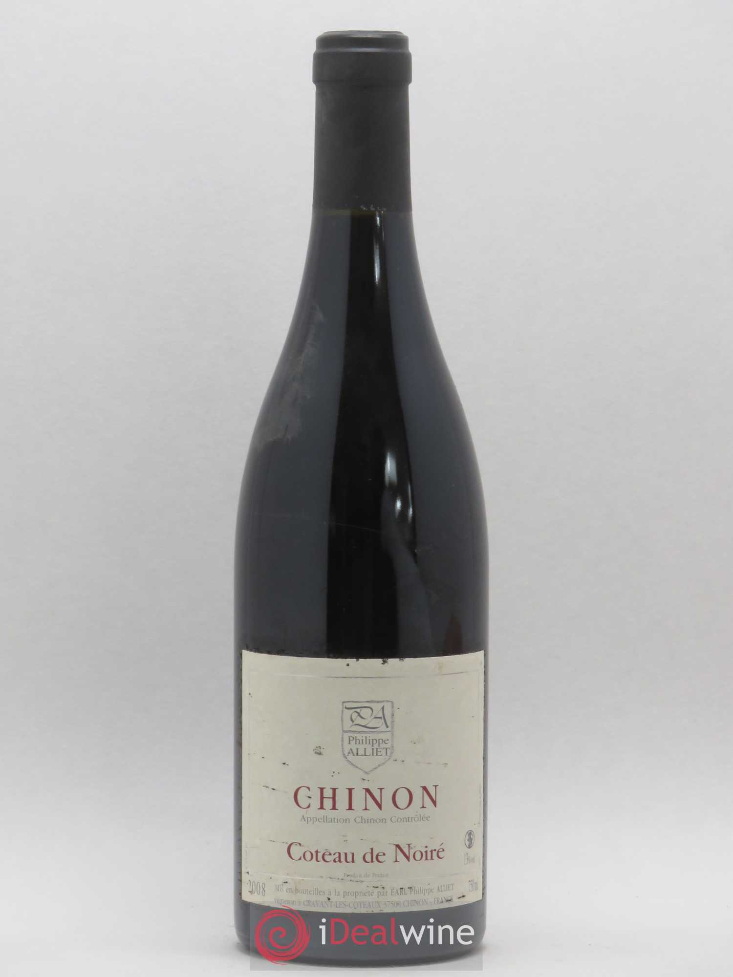 Chinon Coteau de Noiré Philippe Alliet 2008 - Lot de 1 bouteille - 0