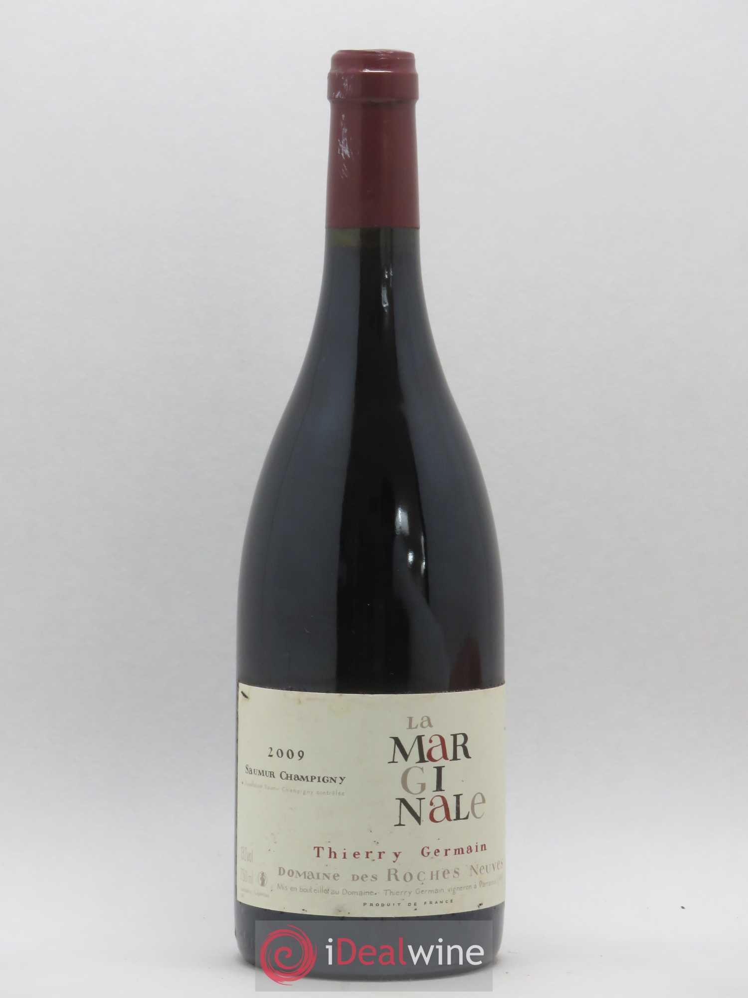 Saumur-Champigny La Marginale Domaine des Roches Neuves - Thierry Germain 2009 - Lot de 1 bouteille - 0
