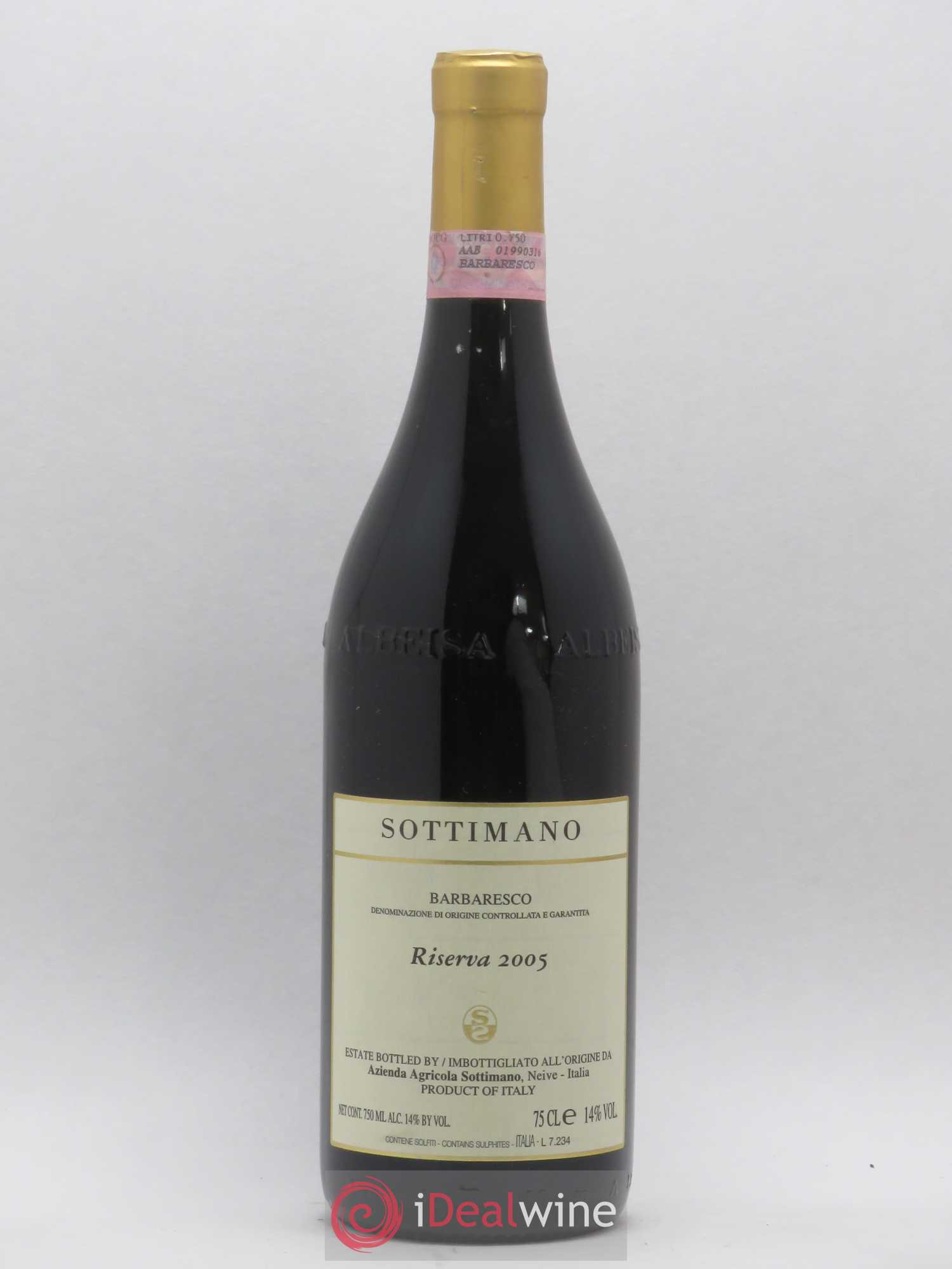 Barbaresco DOCG Riserva Sottimano 2005 - Posten von 1 Flasche - 0