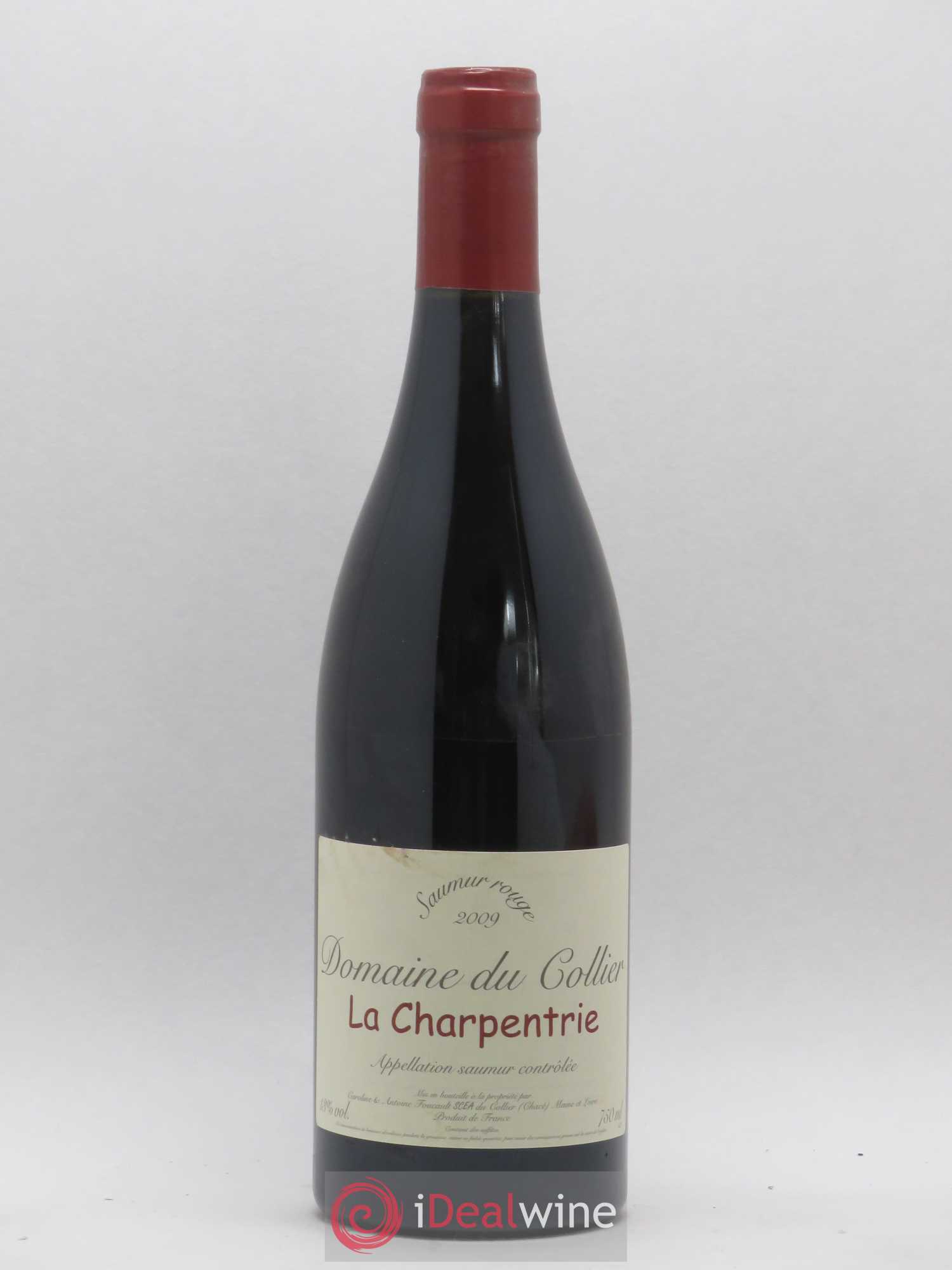 Saumur La Charpentrie Domaine du Collier 2009 - Lot de 1 bouteille - 0