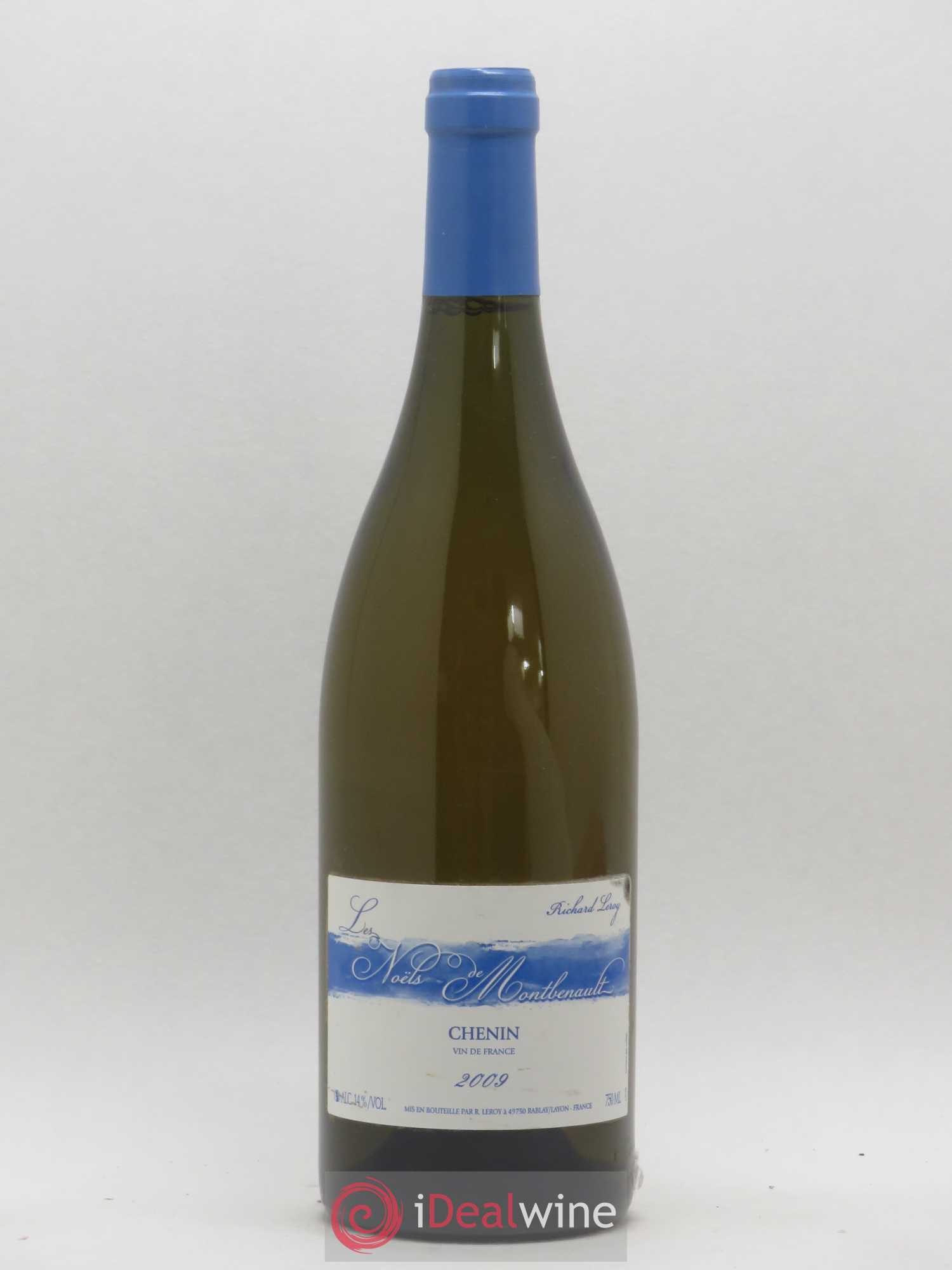 Vin de France Les Noëls de Montbenault Richard Leroy 2009 - Lot de 1 bouteille - 0