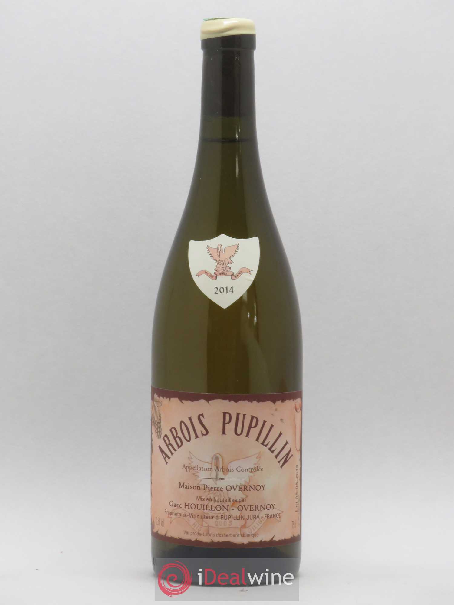 Arbois-Pupillin Chardonnay (cire blanche) Overnoy-Houillon (Domaine) 2014 - Lot de 1 bouteille - 0