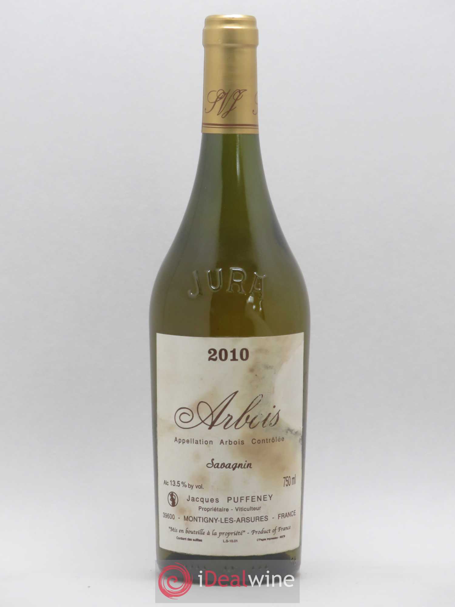 Arbois Savagnin Jacques Puffeney 2010 - Lot de 1 bouteille - 0