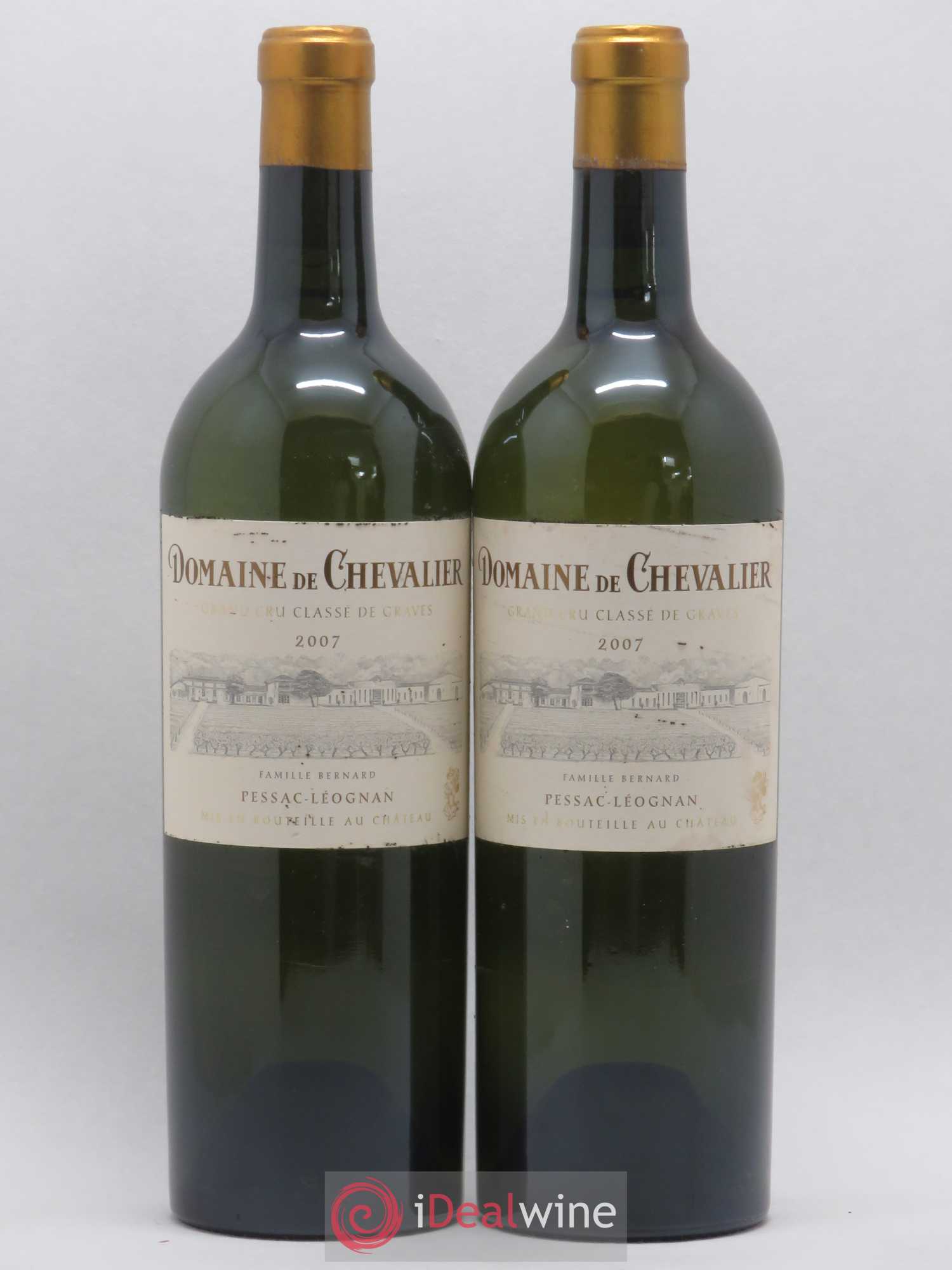 Domaine de Chevalier Cru Classé de Graves 2007 - Lot de 2 bouteilles - 0