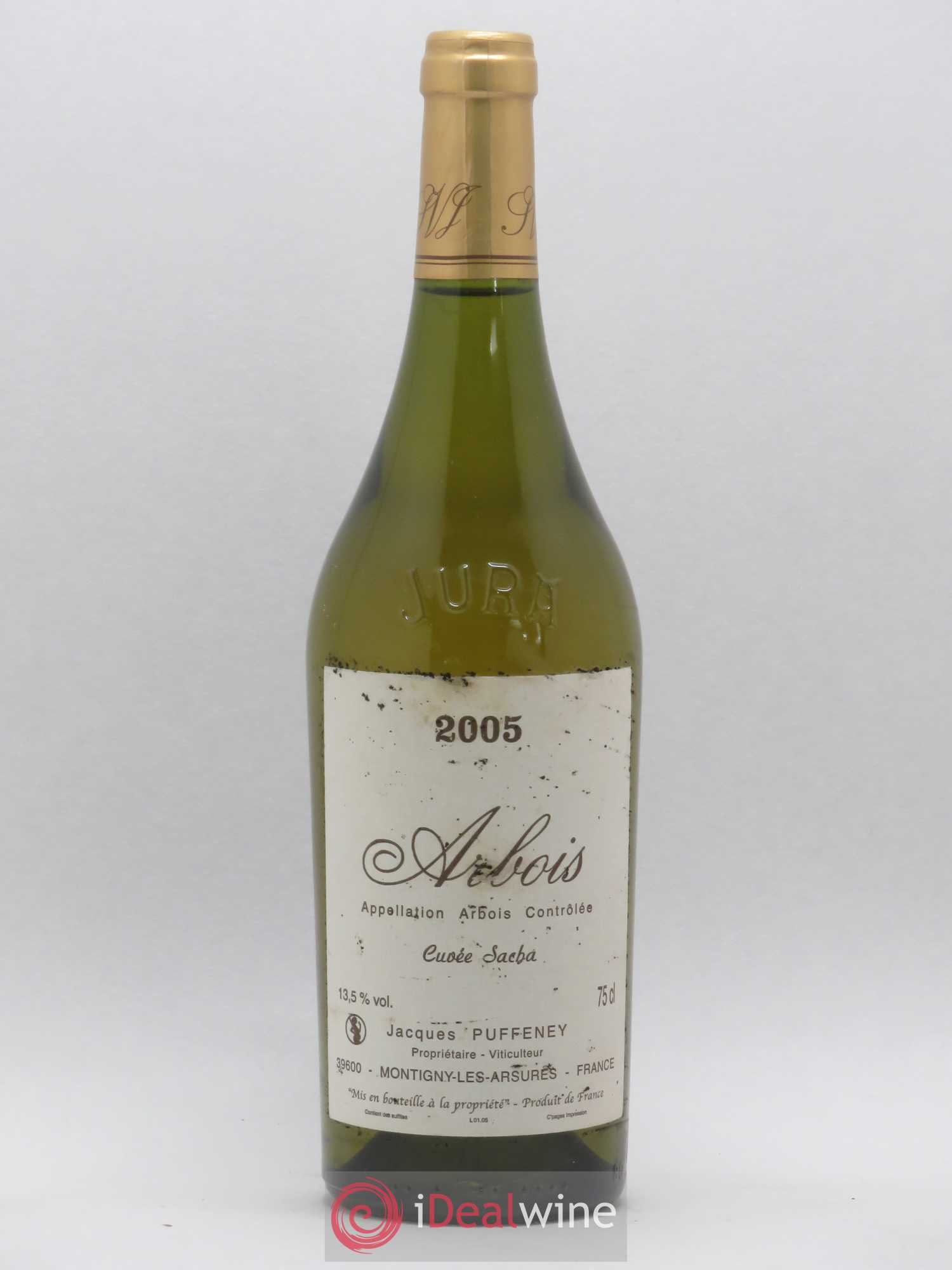 Arbois Cuvée Sacha Jacques Puffeney 2005 - Lot de 1 bouteille - 0