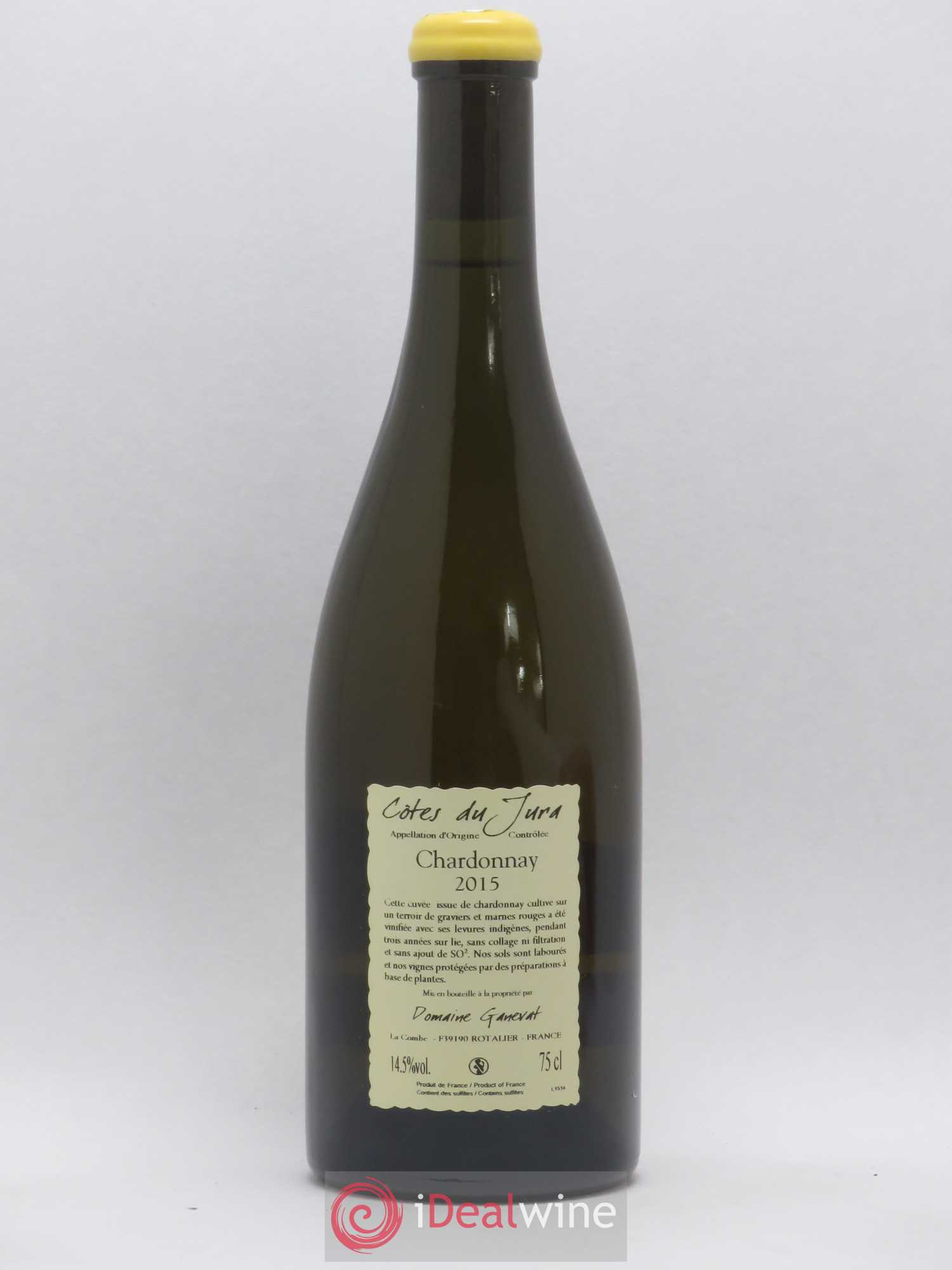 Côtes du Jura Les Gryphées Vieilles Vignes Jean-François Ganevat (Domaine) 2015 - Lot de 1 bouteille - 1