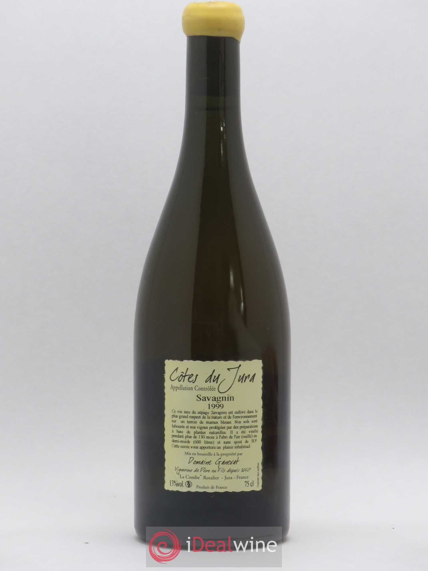 Côtes du Jura Les Vignes de mon Père Jean-François Ganevat (Domaine) 1999 - Lot de 1 bouteille - 1