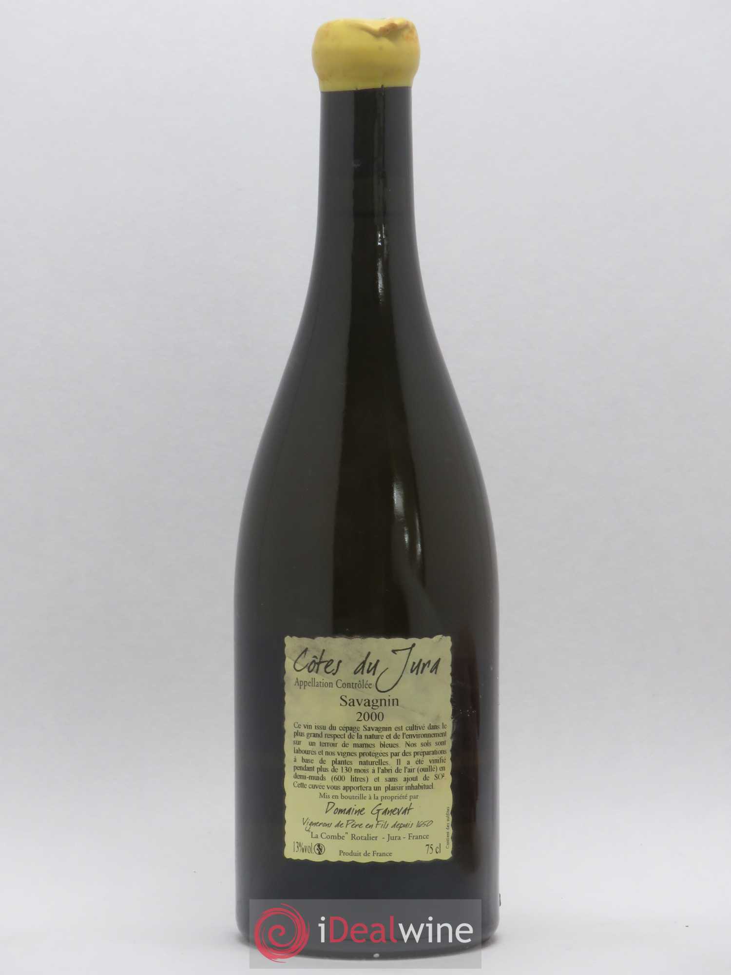 Côtes du Jura Les Vignes de mon Père Jean-François Ganevat (Domaine) 2000 - Lot de 1 bouteille - 1