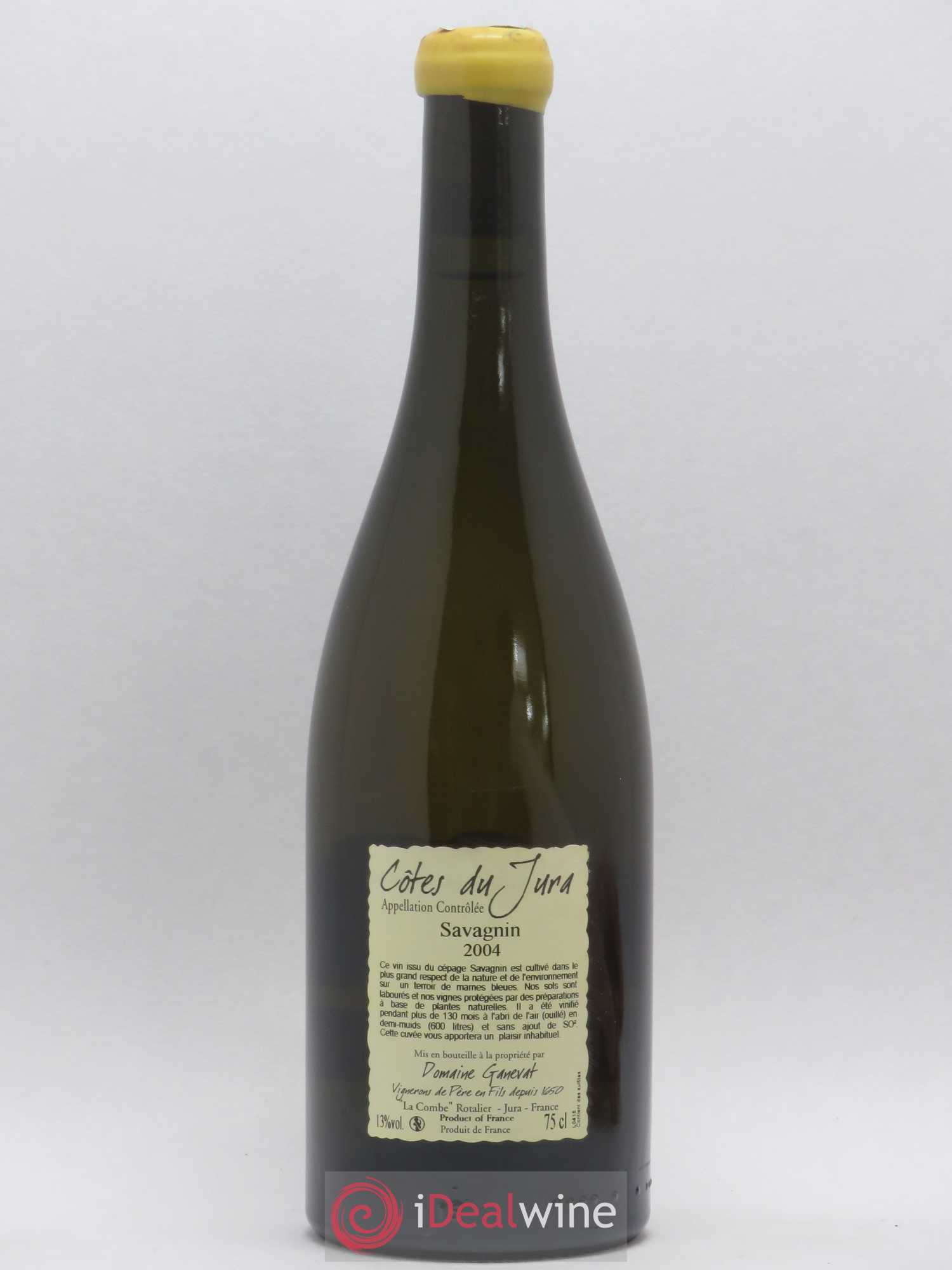 Côtes du Jura Les Vignes de mon Père Jean-François Ganevat (Domaine) 2004 - Lot de 1 bouteille - 1