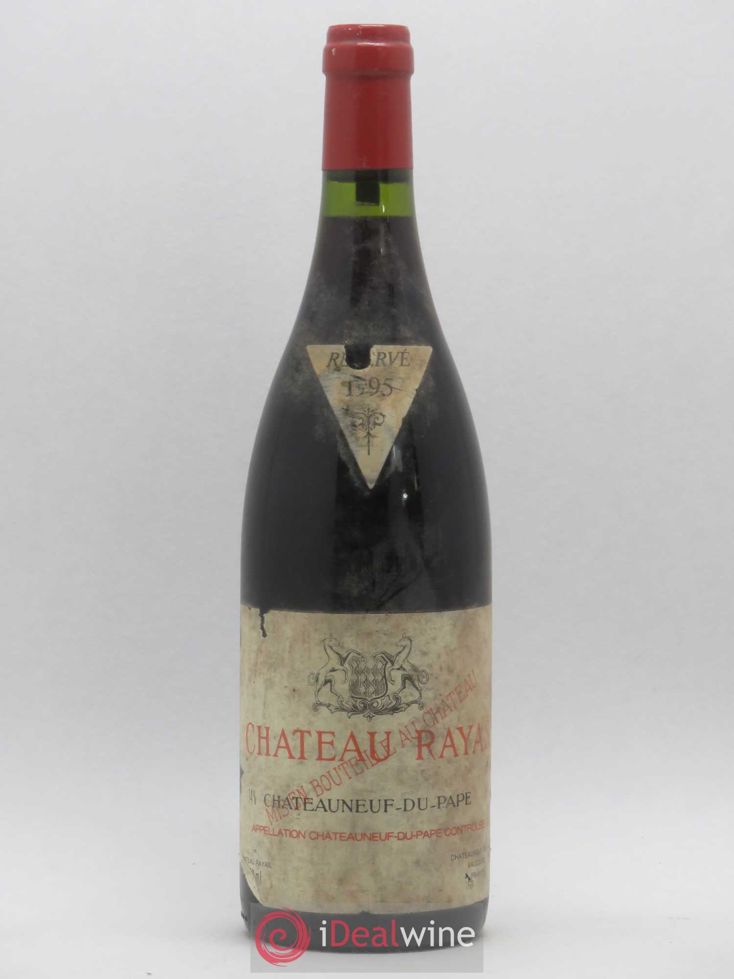 Châteauneuf-du-Pape Château Rayas Emmanuel Reynaud 1995 - Lot de 1 bouteille - 0